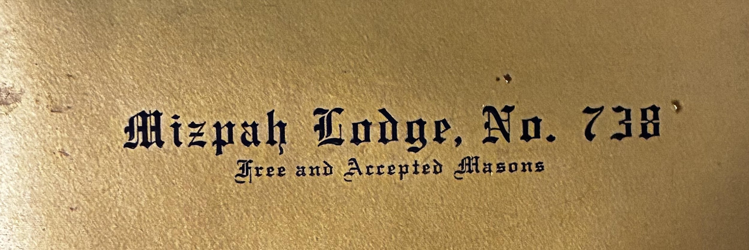 A picture of Mizpah Lodge no 738, Elmhurst, New York.