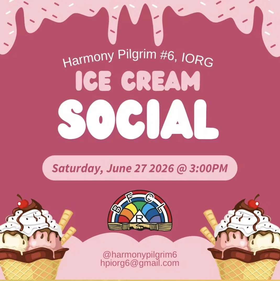 Order of Rainbow for Girls Ice Cream Social at Advance Masonic Temple in Astoria Queens