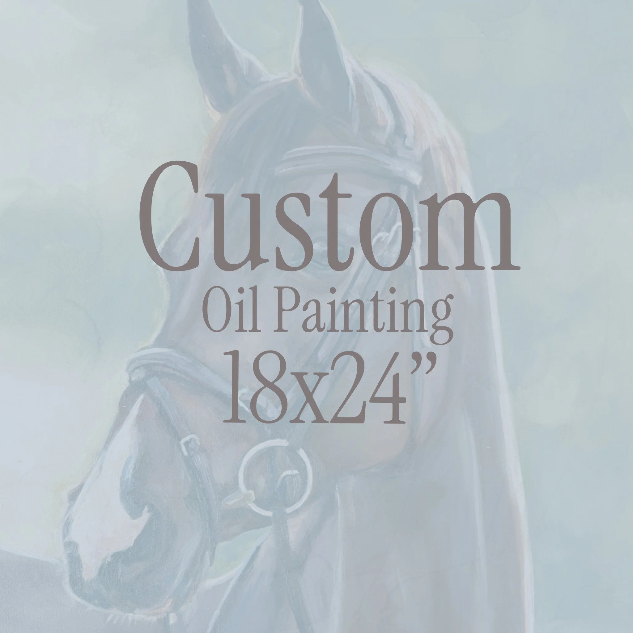 18x24" CUSTOM Oil Painting