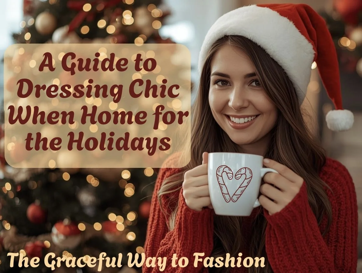 How to Dress High Fashion When Home for the Holidays