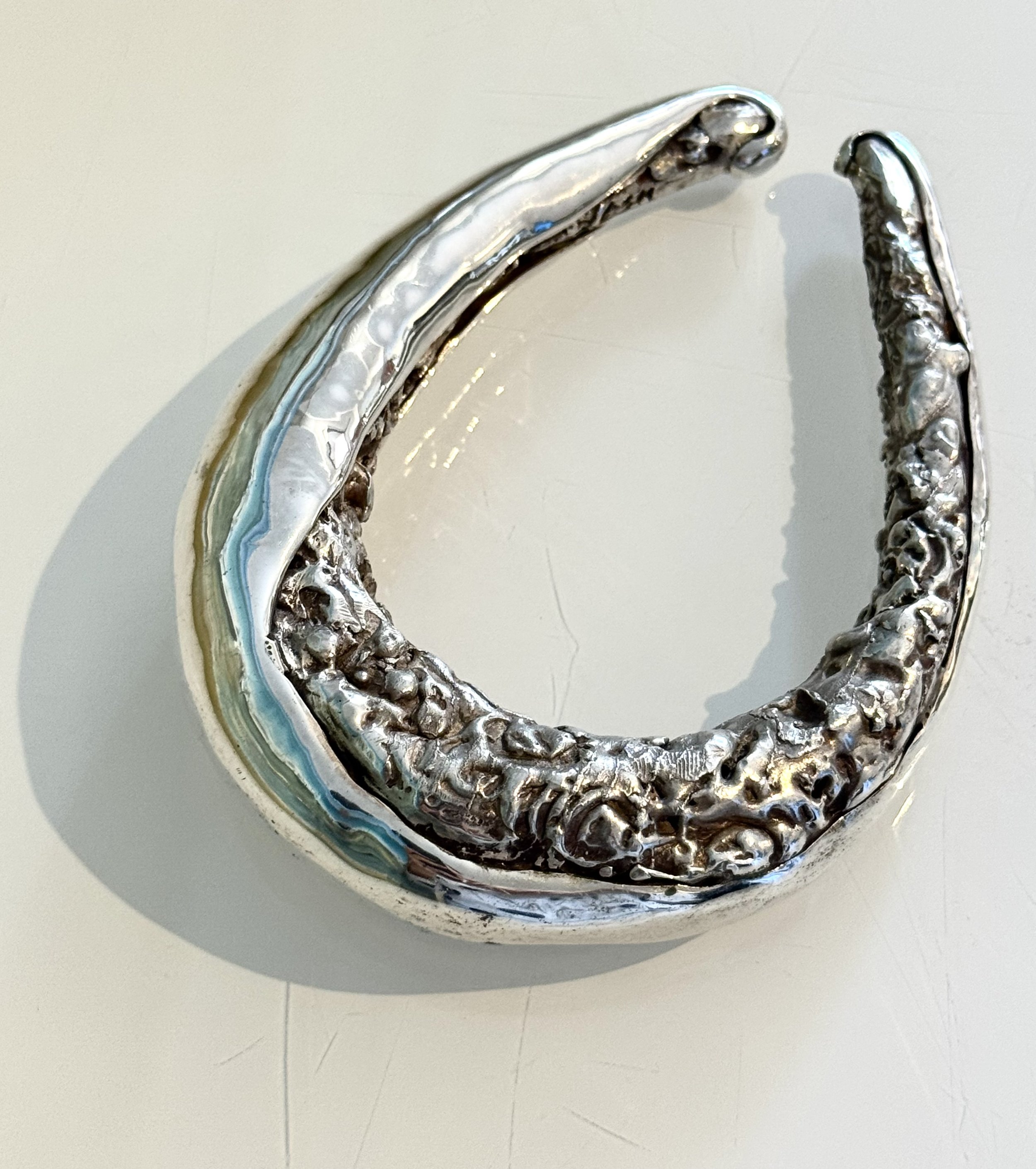"The OHHHH zone" Bangle- Sterling Silver bangle