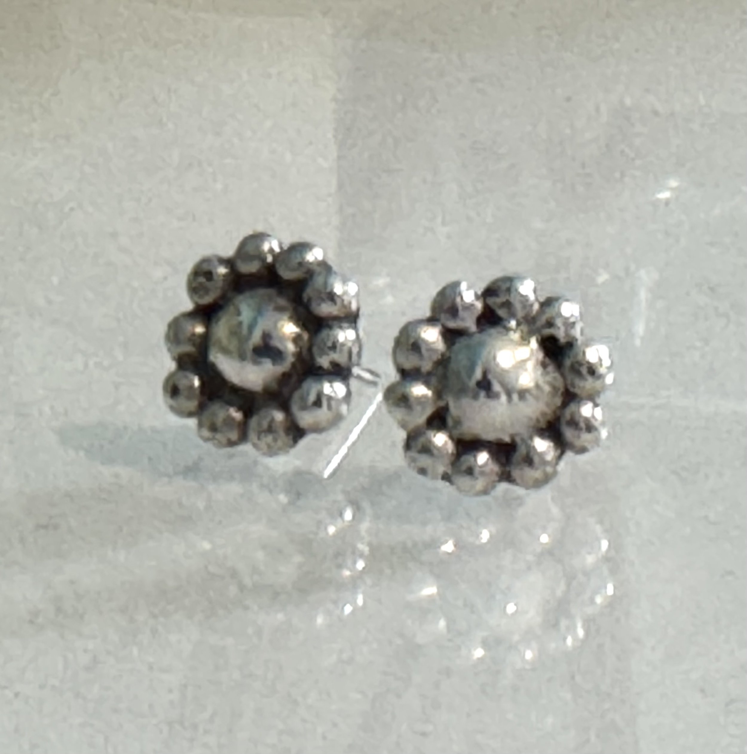 "Daisies" earrings- Sterling Silver
