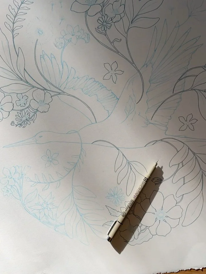 Getting back into a commission I started at the end of last year. ✨