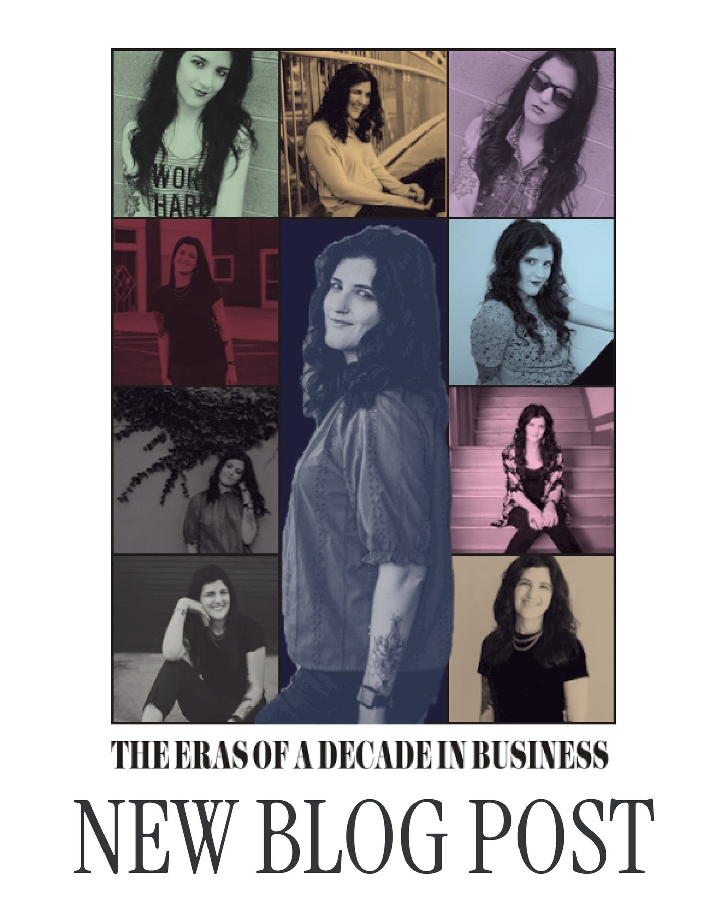 ✨ 10 Years. 6 Eras. 1 Journey. ✨

From the scrappy chaos of saying yes to everything, to hitting the top of the world, surviving burnout, and finally slowing down with intention &mdash; these ten years have been a series of chapters that shaped my bu