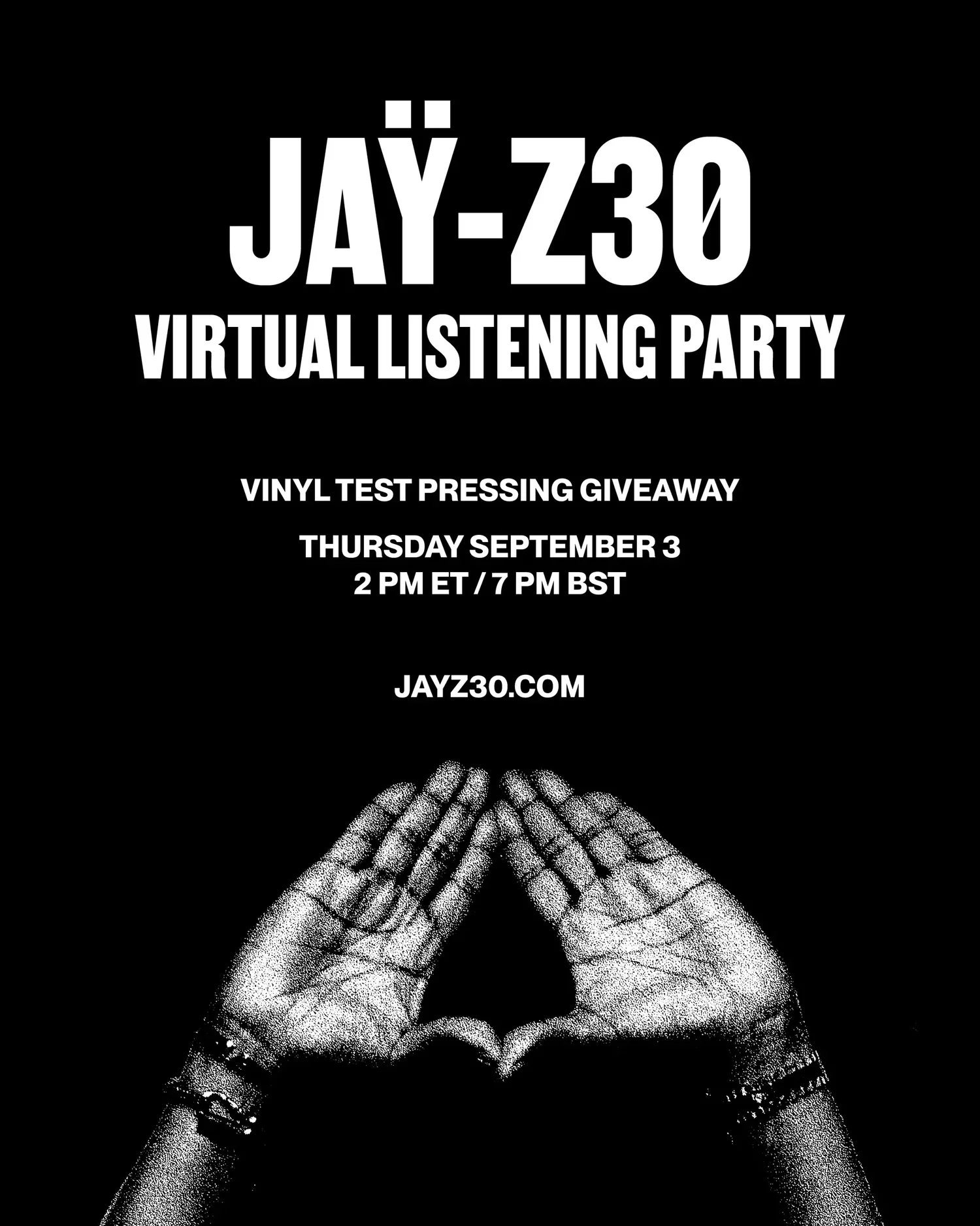 Jay Z Virtual Listening Party