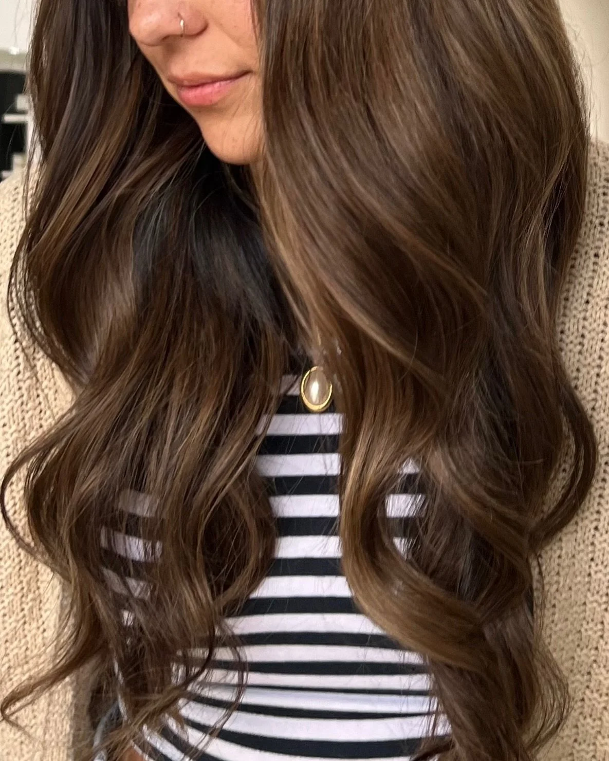Fall tones diary🍂🤎🪵🧸

#staugustine #staugustinehairstylist #fallhair #cowboycopper #brunettehair #redkenshadeseq