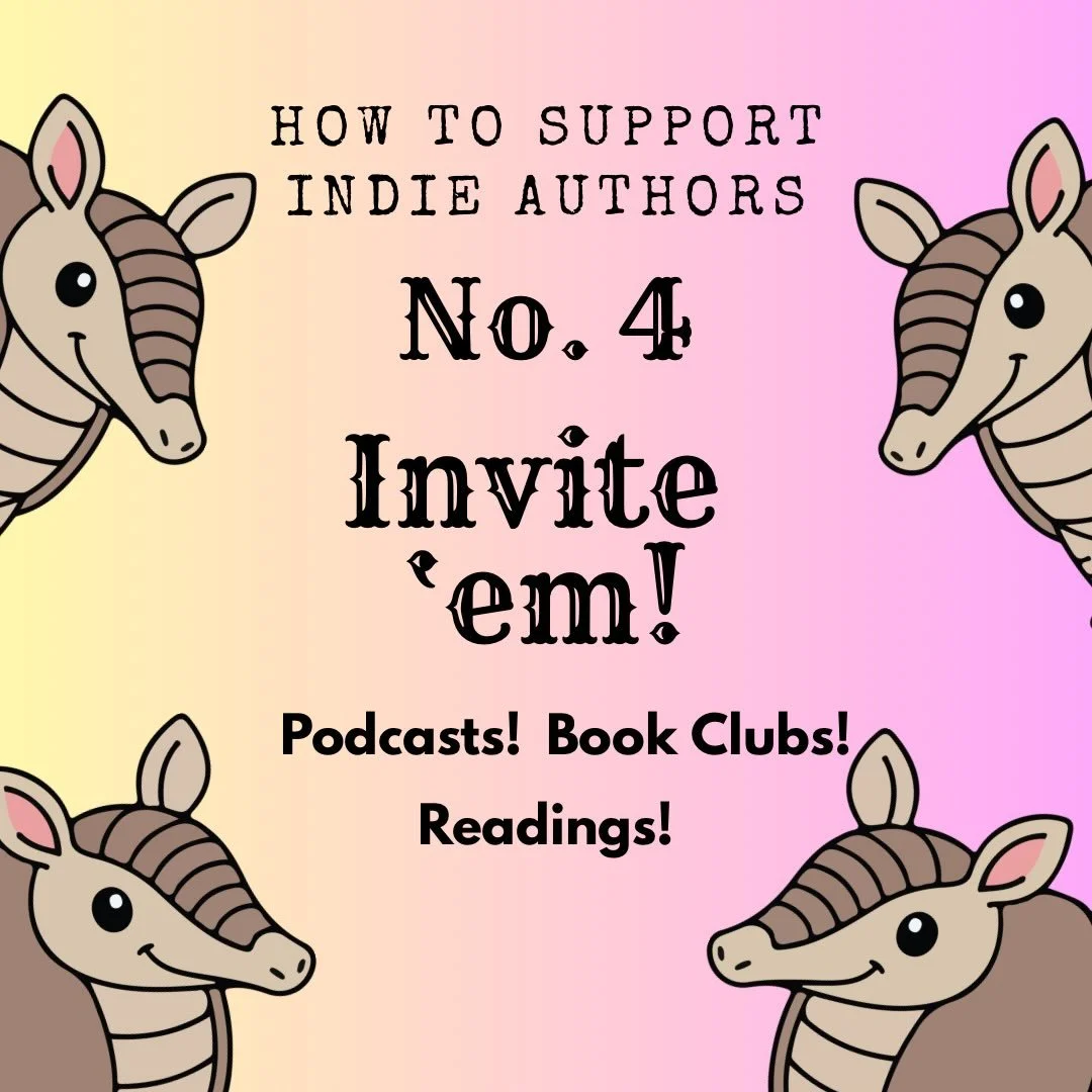 Here&rsquo;s a special tip (and shout out) to those of you with book clubs: invite us to attend! We can read if you want or talk about books or our process! You don&rsquo;t even have to make our book the book of the month (though that&rsquo;s nice, t