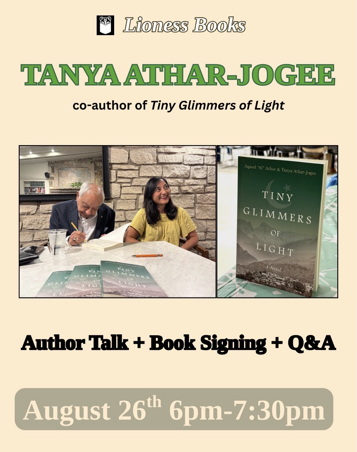 Catch a Glimmer at Lioness Books!