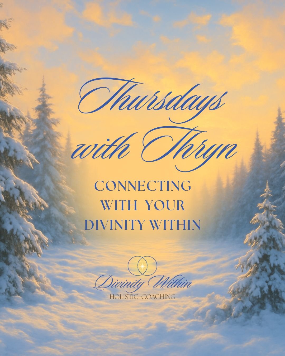 Dearest Thursdays with Thryn community, 
While we won't be live tonight, I will be sitting in Scared Silence at 6pm CST. If you would like to join me for a moment of stillness, prayer, breathwork or simply enjoying BEing just as you are right now, I 