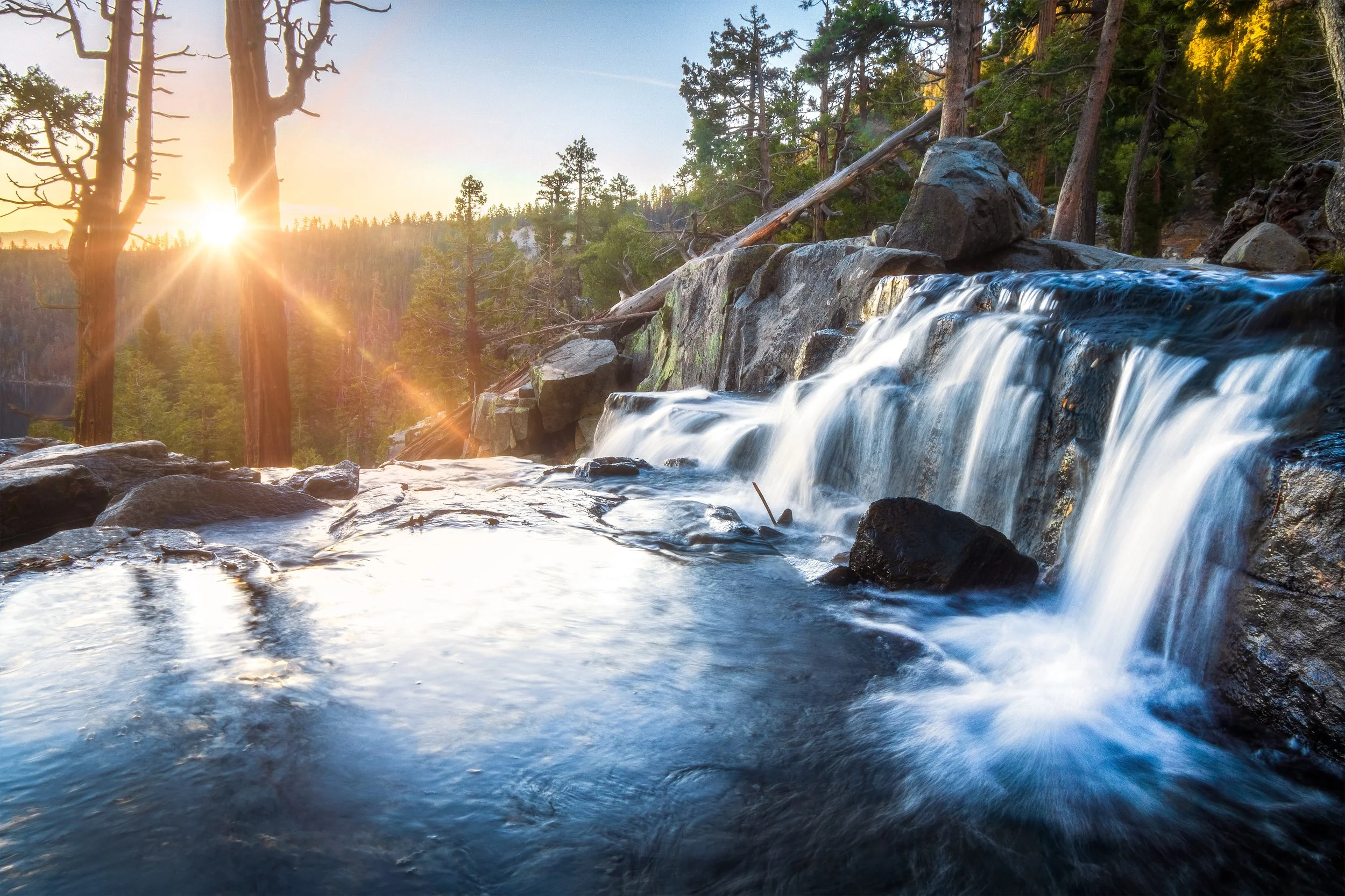 Eagle Falls Sunburst