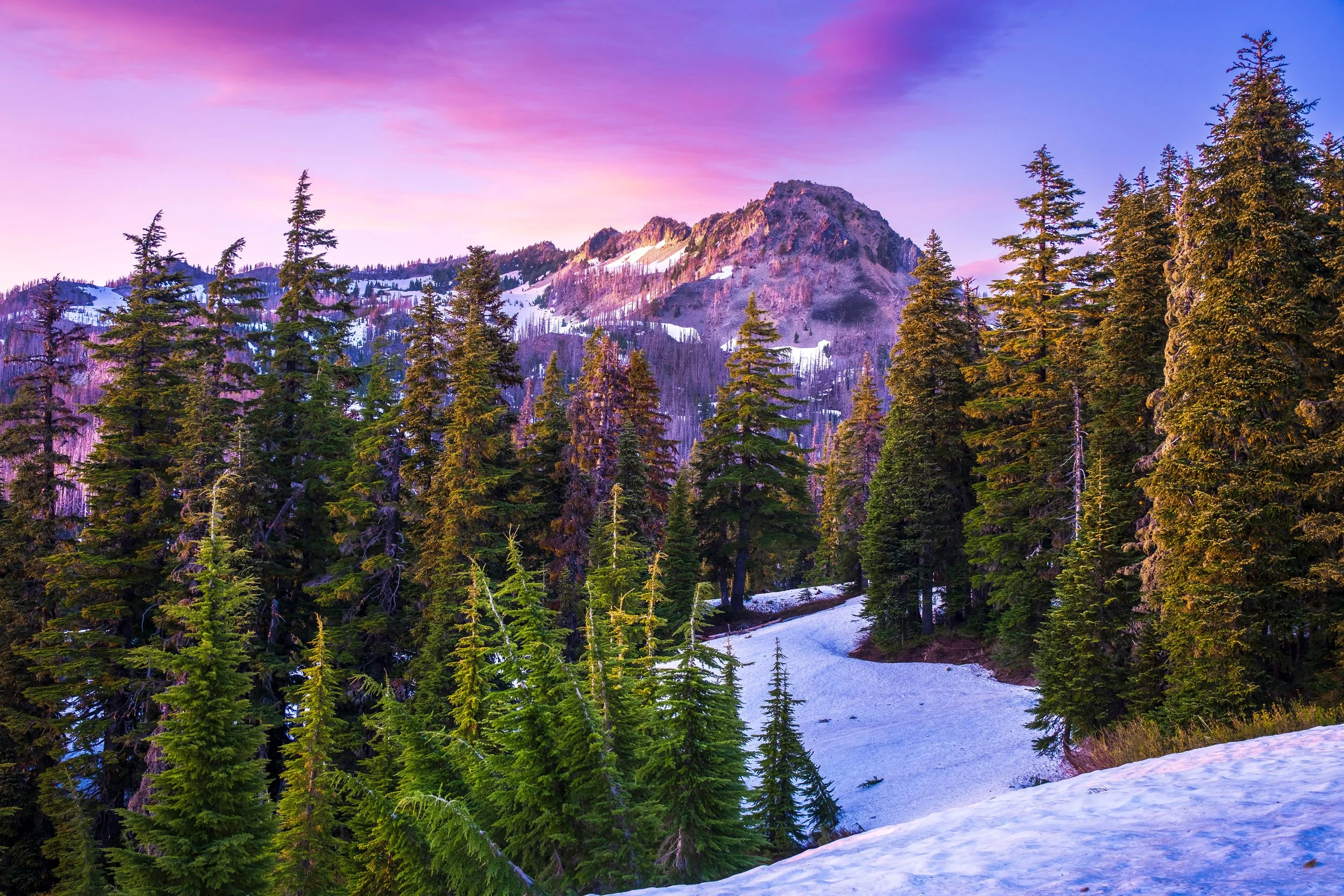 Dusk on the Divide