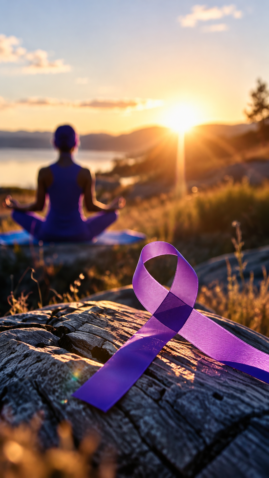 Cancer  meditation ribbon.png