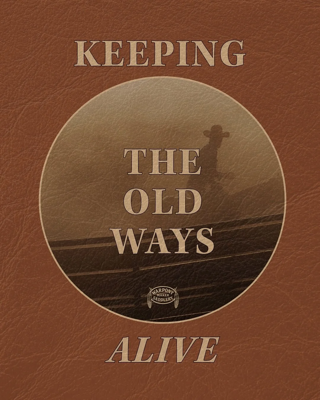 Keeping the old ways alive &Omega;
 Warpony Saddlery &mdash; built to last and guided by respect for tradition, the animals, and the land. The way it ought to be.

Brand expansion and website design coming soon.
