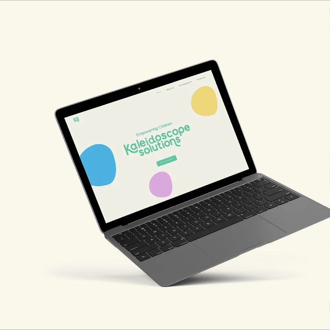 Introducing Kaleidoscope Solutions! 👋 A small biz with a big heart, dedicated to bringing mindfulness programs to children.
💚
Together, we crafted a brand identity focused on nurturing mindfulness, creativity, and emotional well-being in kids.

💡 