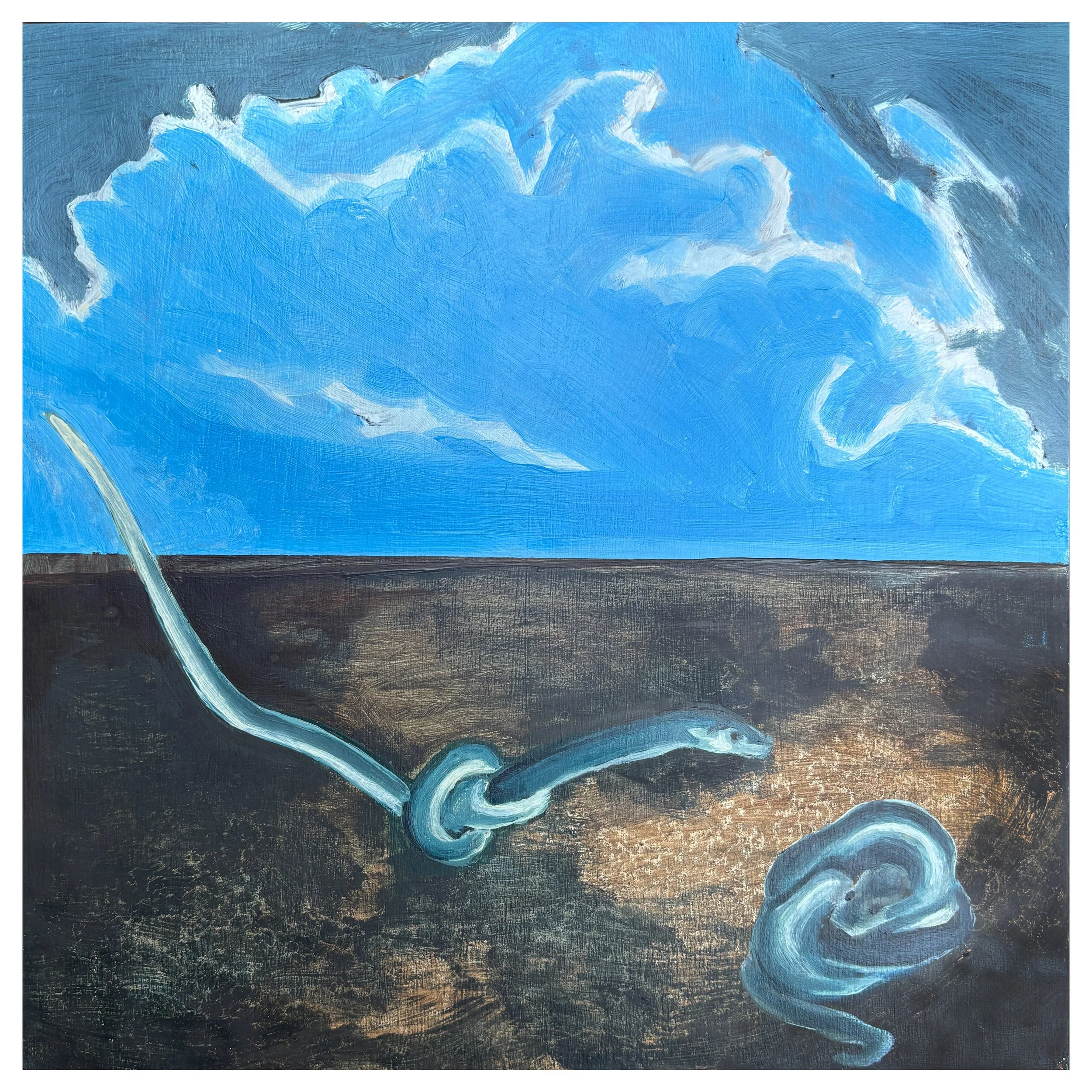 Eastern Racers,
oil on panel,
8"x8"
2025