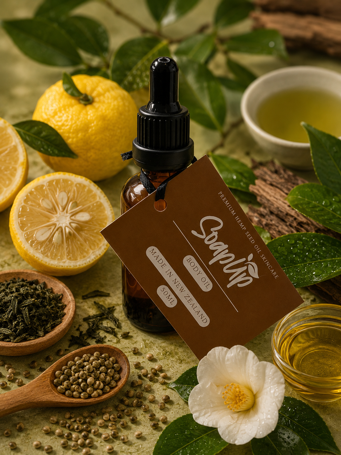 Japanese Yuzu & Hemp Seed Body Oil