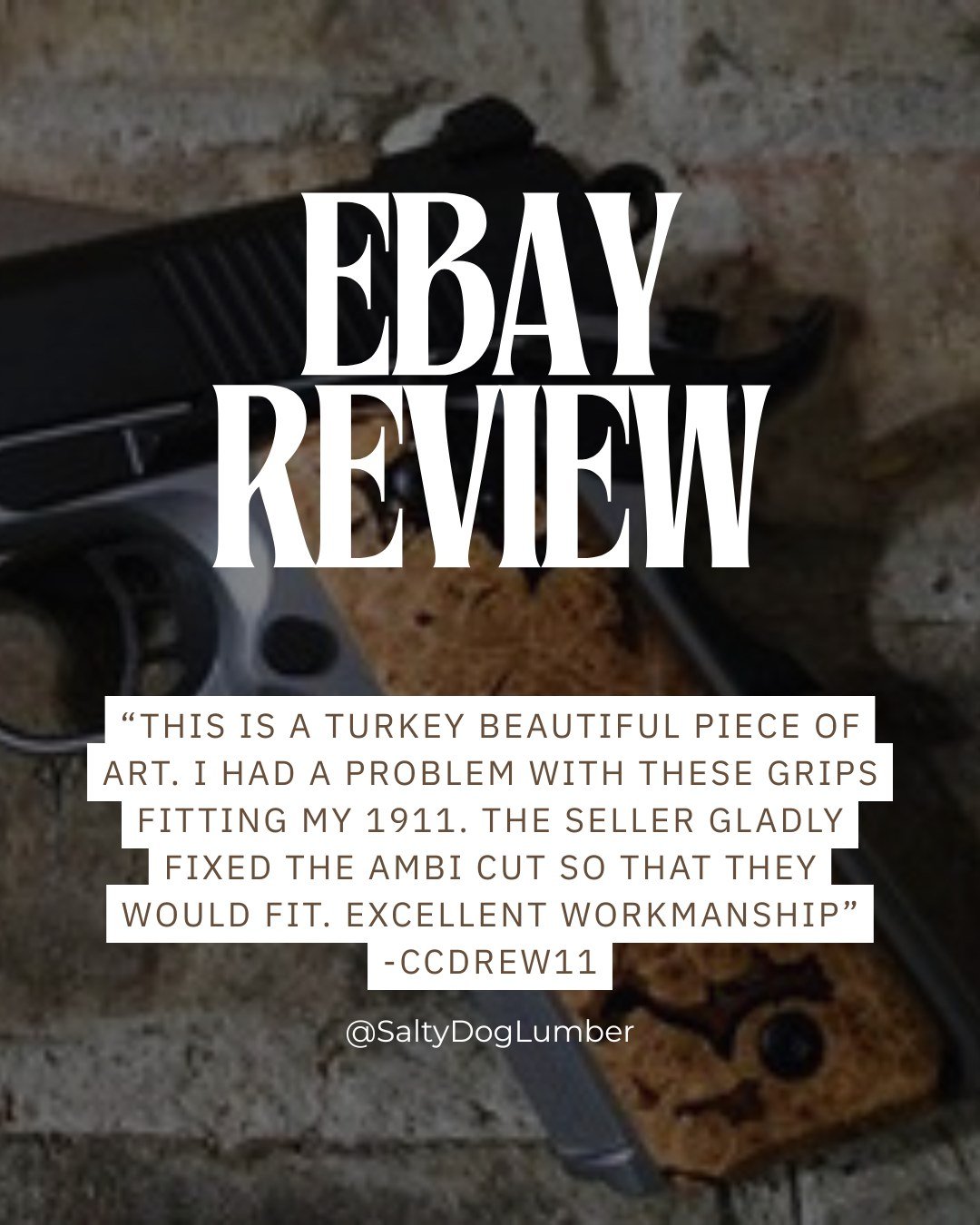 Keep them coming! Another review from another wonderful, happy client!
We love to hear back about how we are doing.

Want your own order? Check out our available stock now!

www.SaltyDogLumber.com