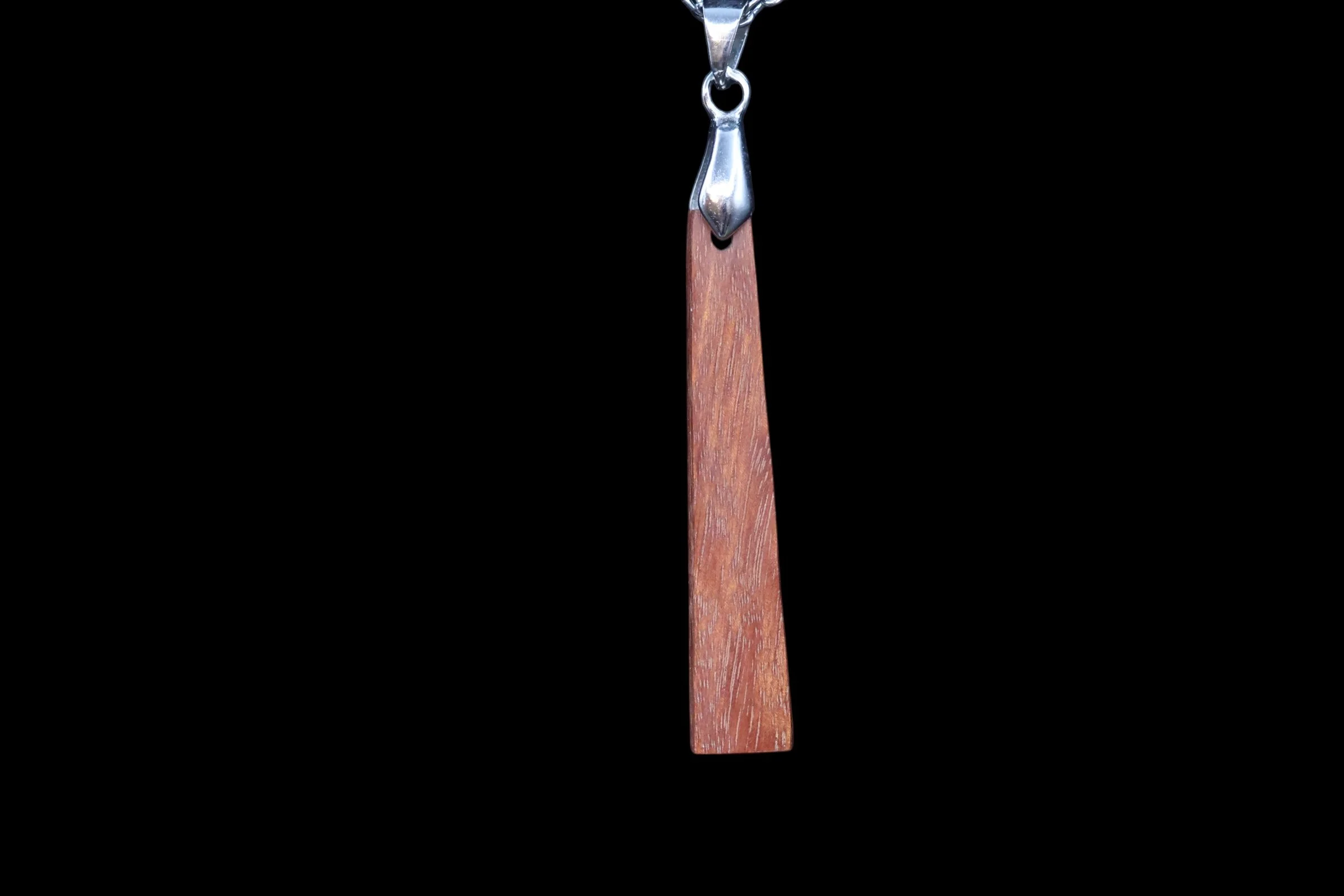 Handmade Wooden Pendant Necklace – Natural Burl & Exotic Woods