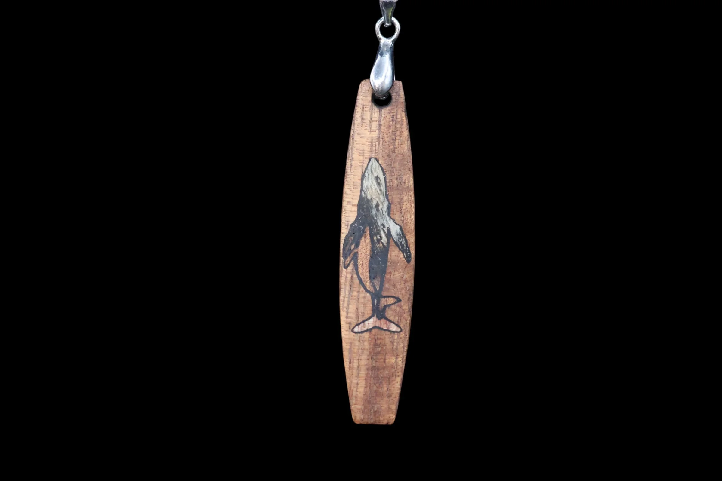 Handmade Wooden Pendant Necklace – Natural Burl & Exotic Woods