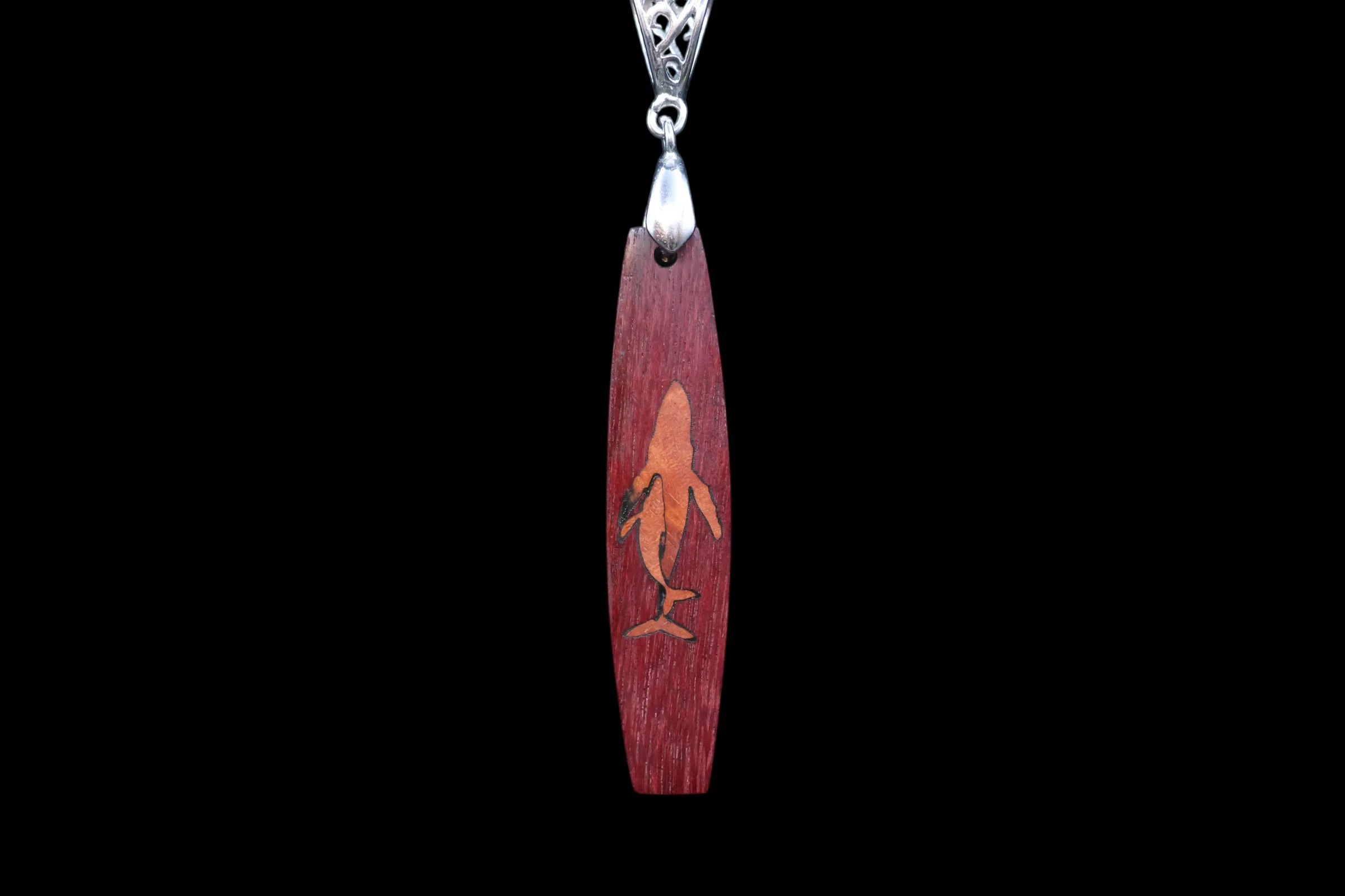 Handmade Wooden Pendant Necklace – Natural Burl & Exotic Woods