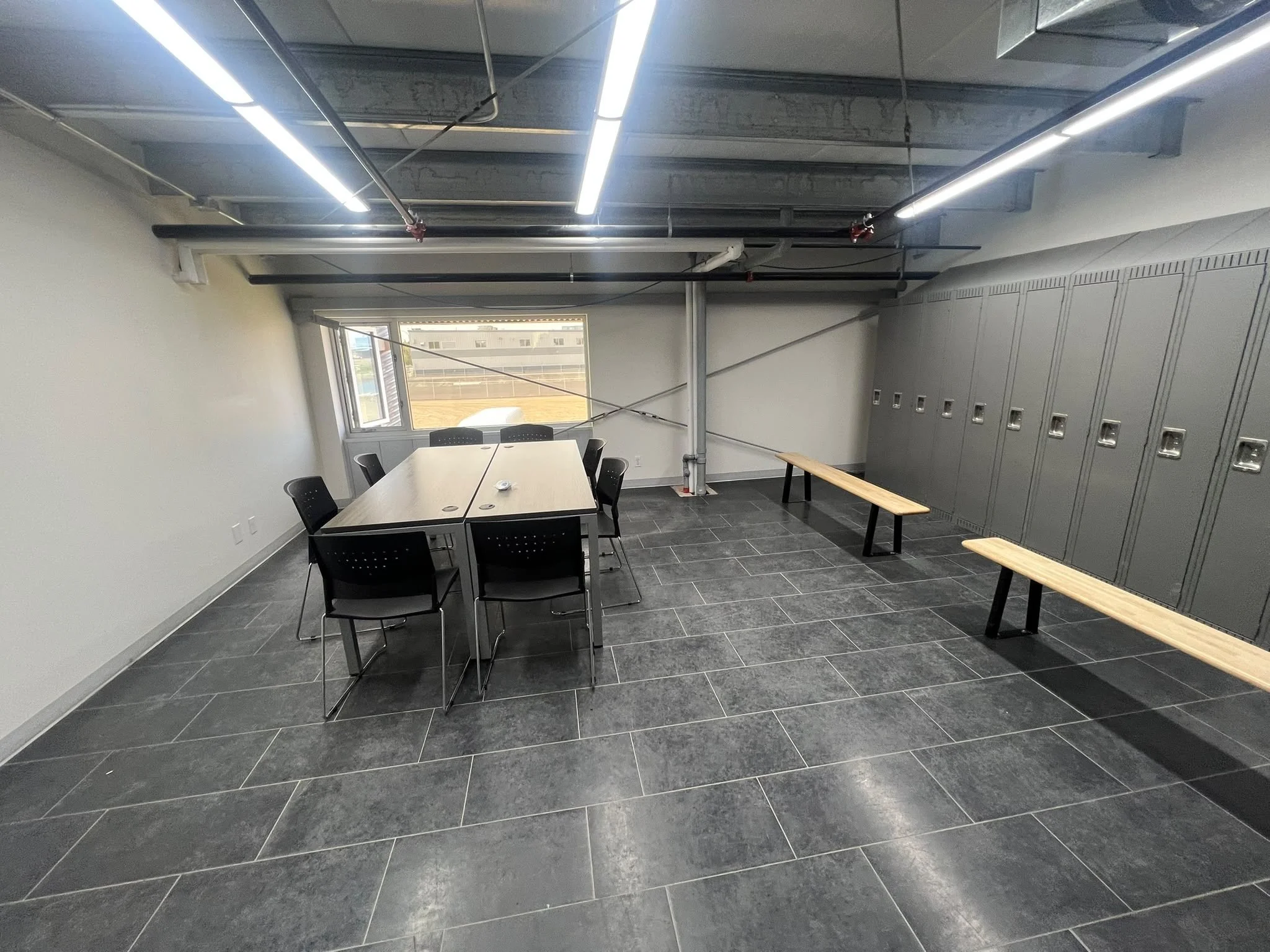 Employee Locker and Break Room