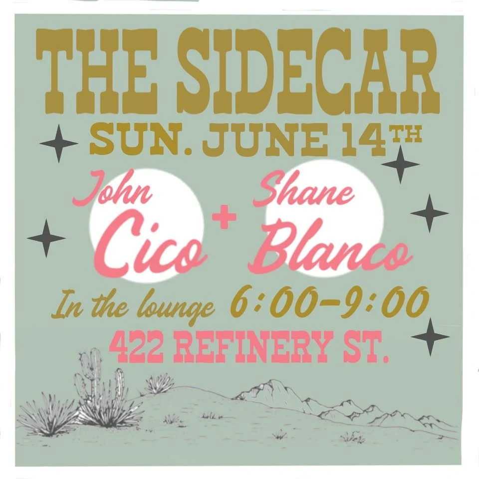 John Cico and Shane Blanco at The Sidecar 