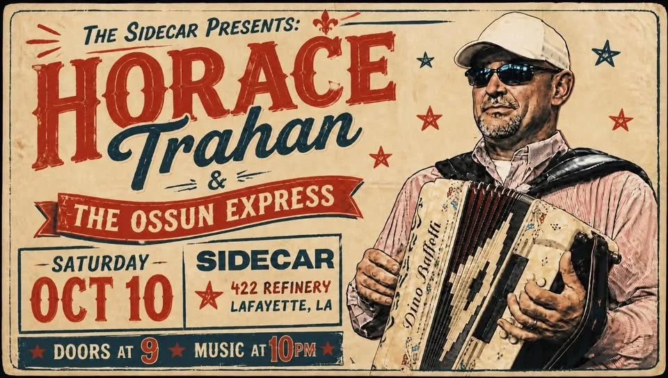 Horace Trahan at The Sidecar