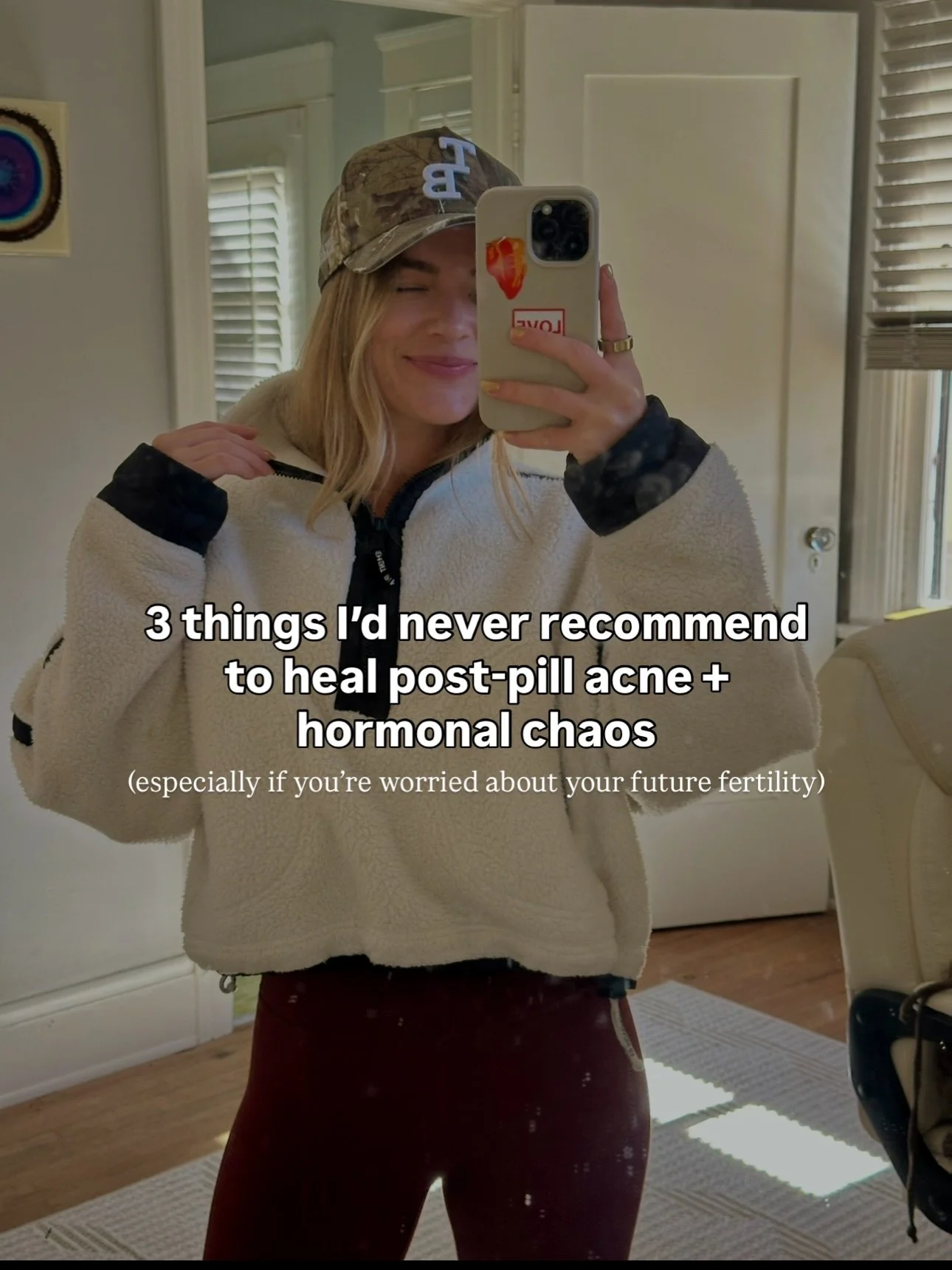 If you&rsquo;re dealing with post-pill acne, wacky cycles, and want to optimize your fertility - stop doing these 3 things:

1️⃣ Jumping straight to hormone supplements
2️⃣ Stacking trendy supplements an influencer promises will work
3️⃣ Treating acn