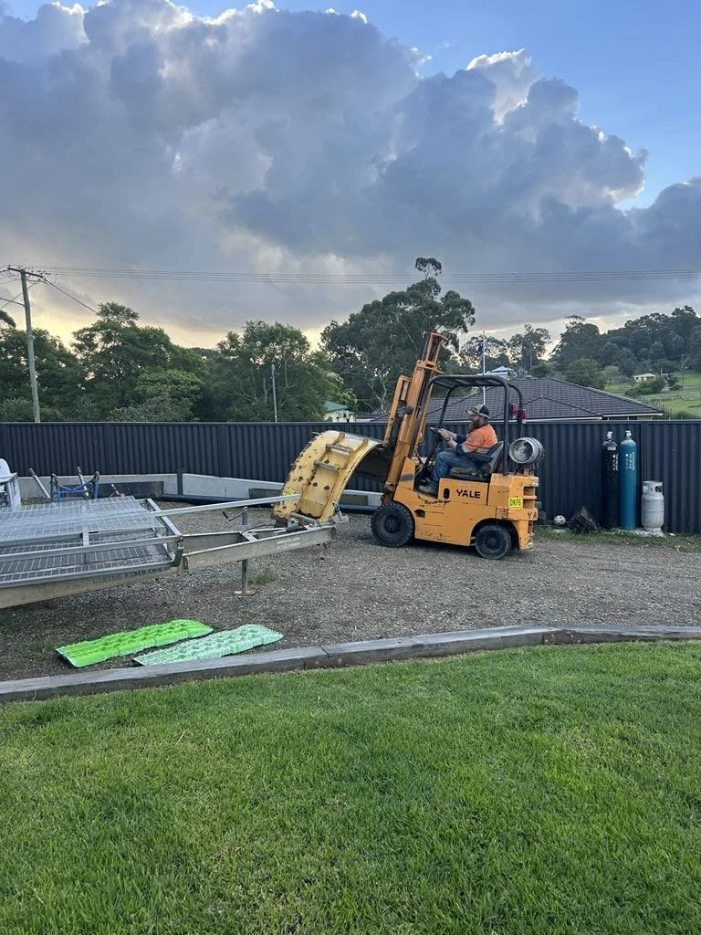 Mobile welding in hunter valley