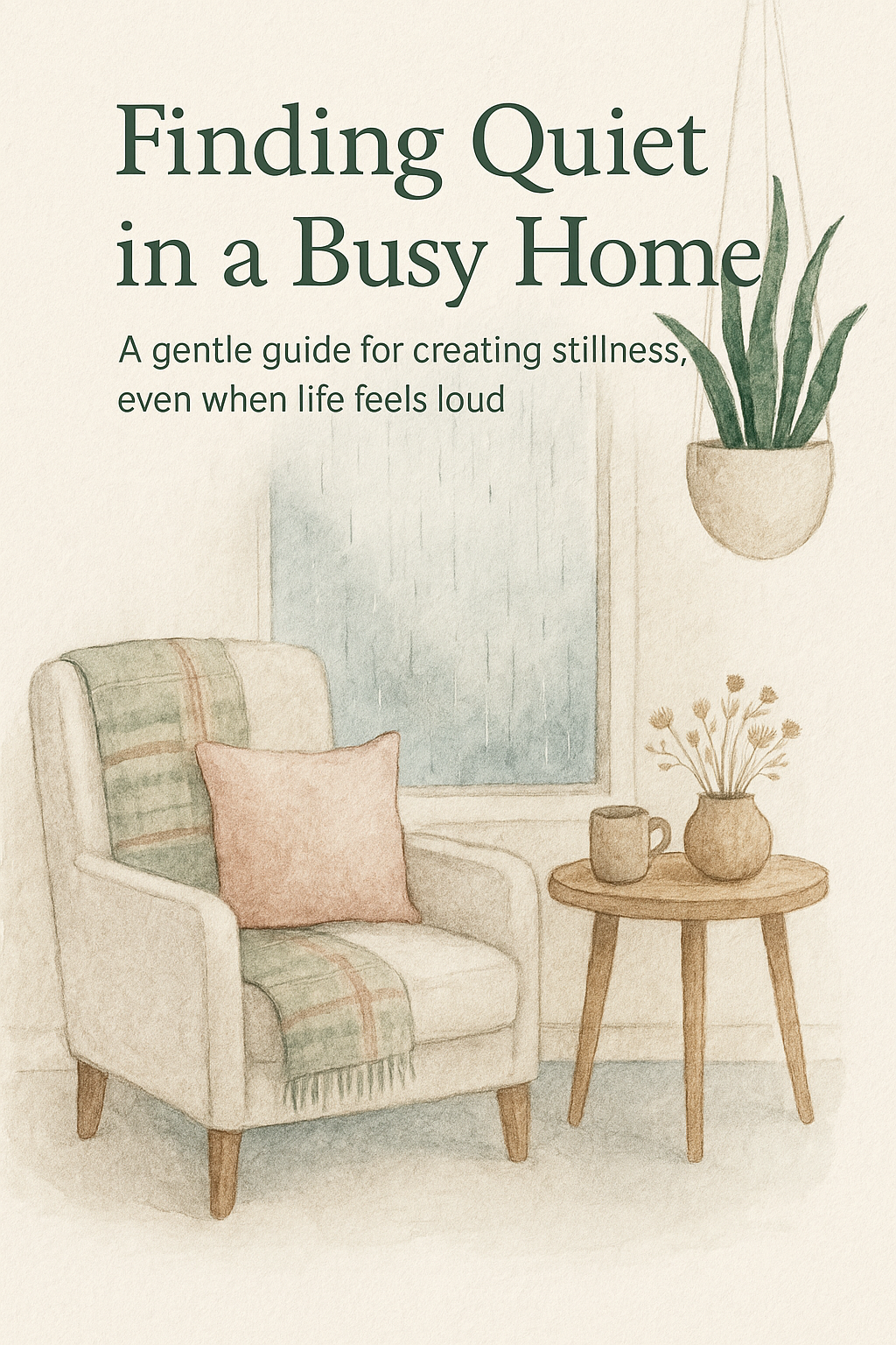 🌿 Finding Quiet in a Busy Home