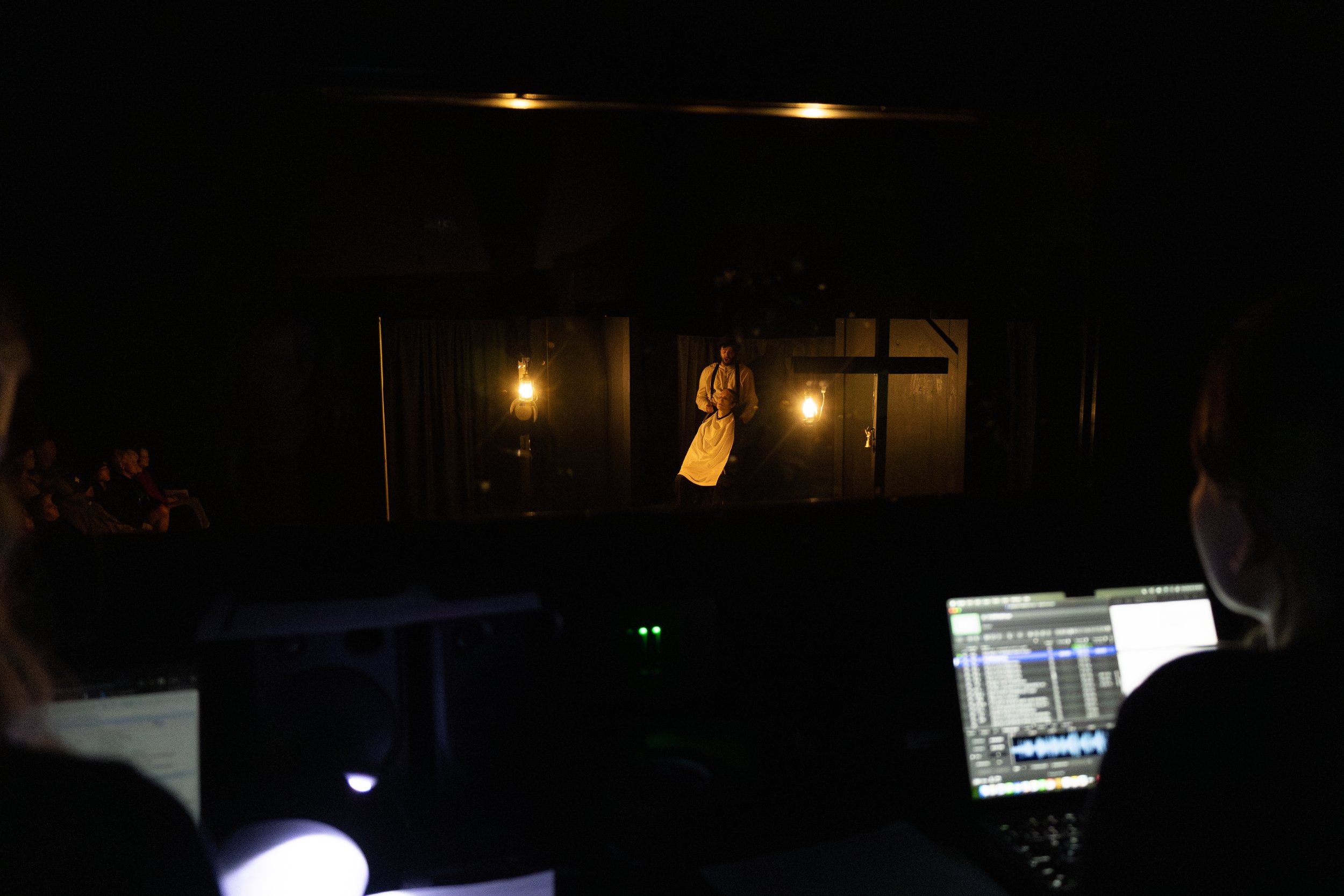 View from the control room is pictured on Oct. 30. 