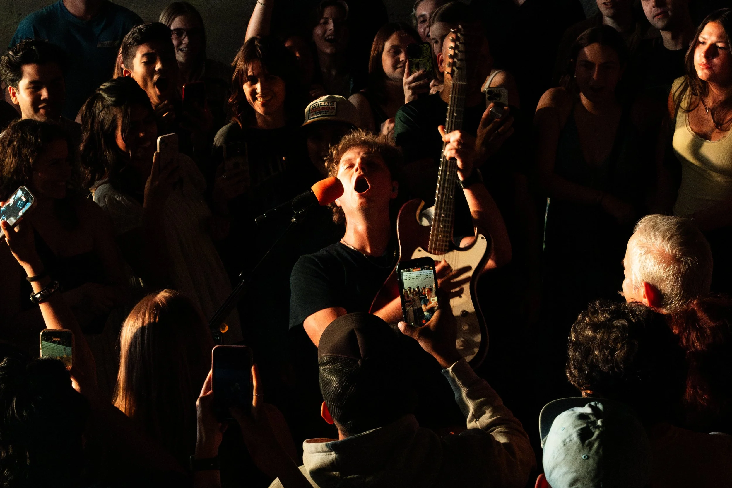 Caleb Chapman of Colony House performs at Mohawk on Feb. 27, 2026.
