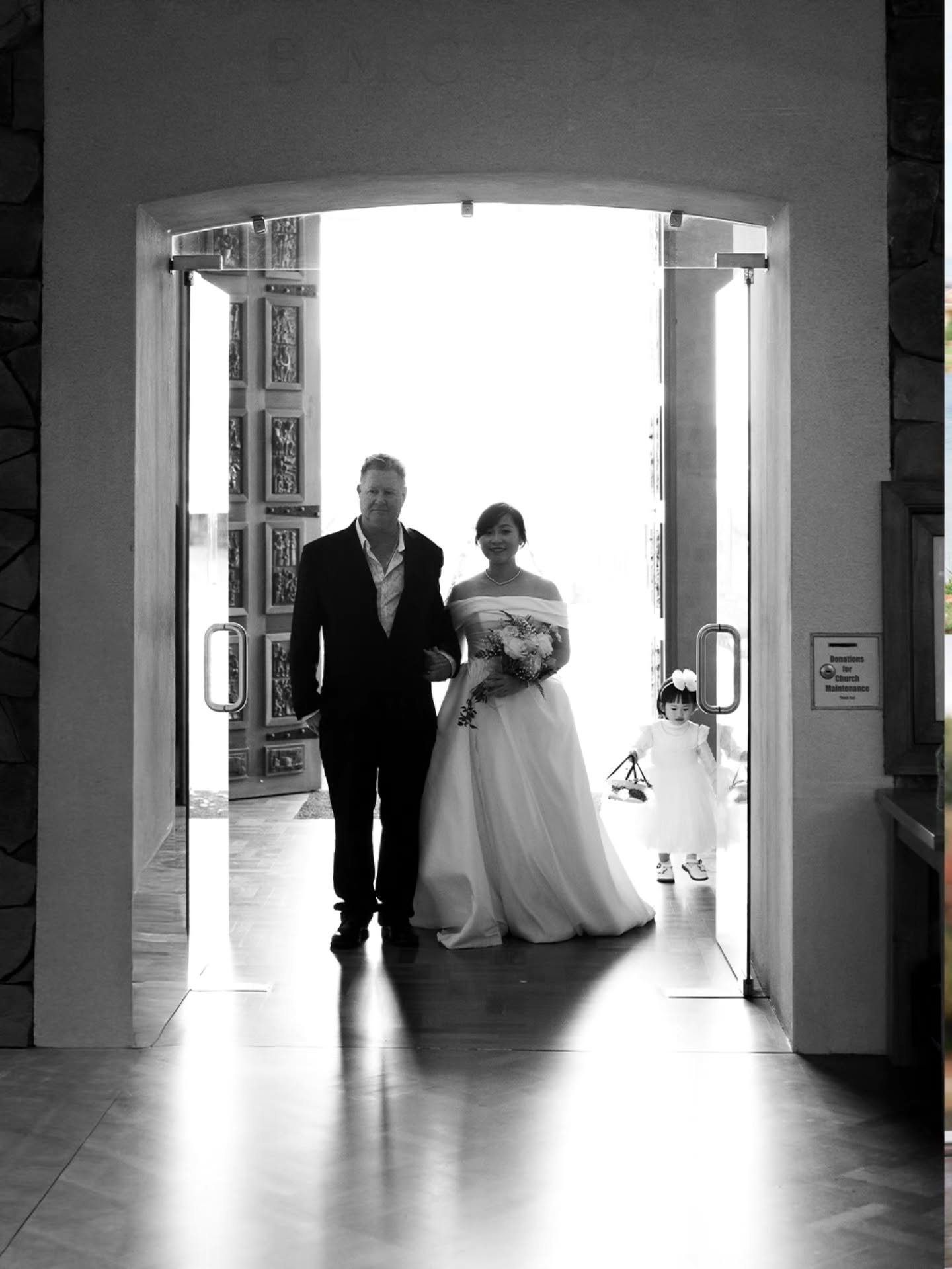Toan &amp; Kate's Church Ceremony 🤍
.
.
.
The G.EDIT
www.gevents.au