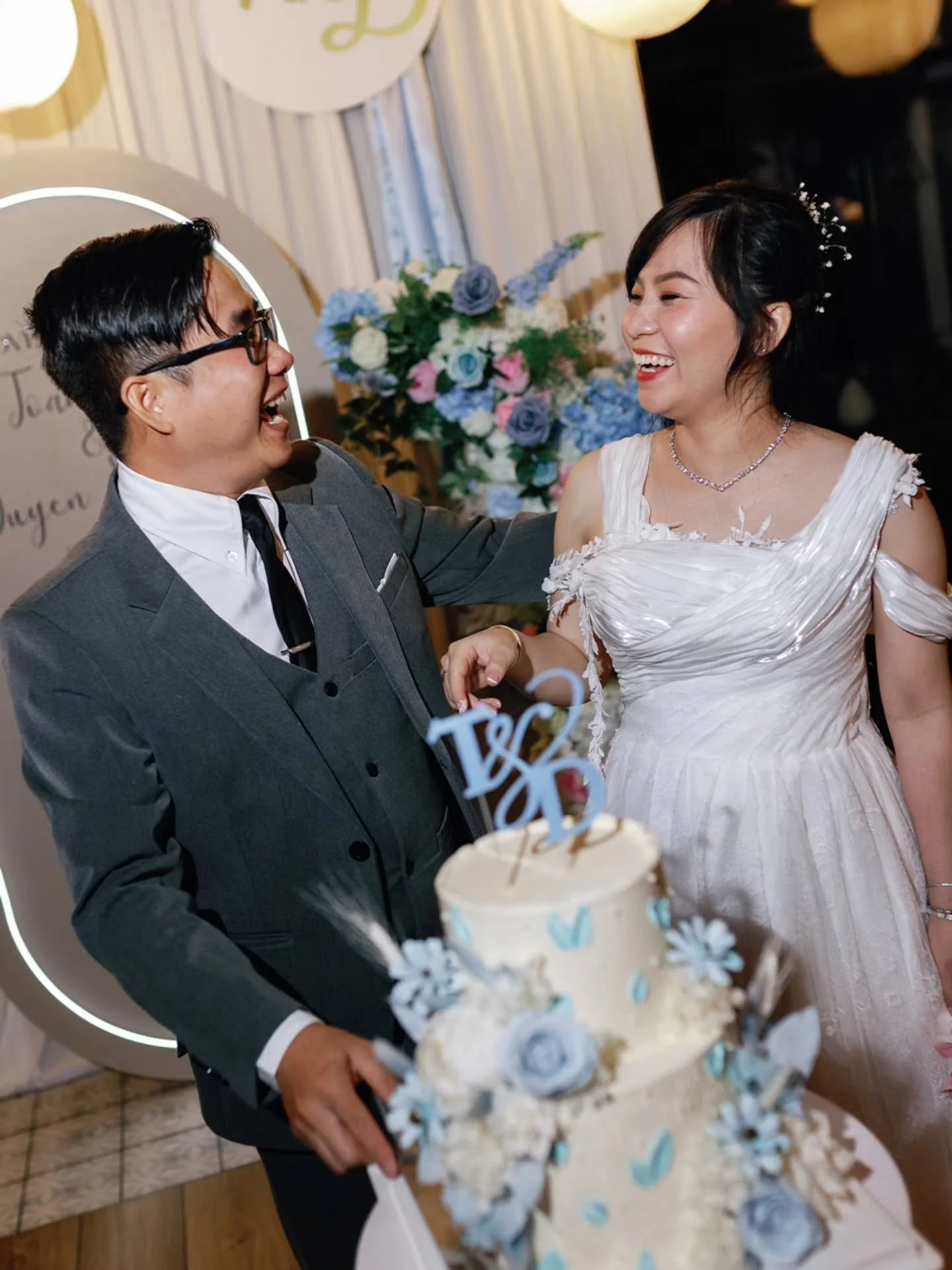Toan &amp; Kate's Wedding Reception 🤍
.
.
.
The G.EDIT
www.gevents.au