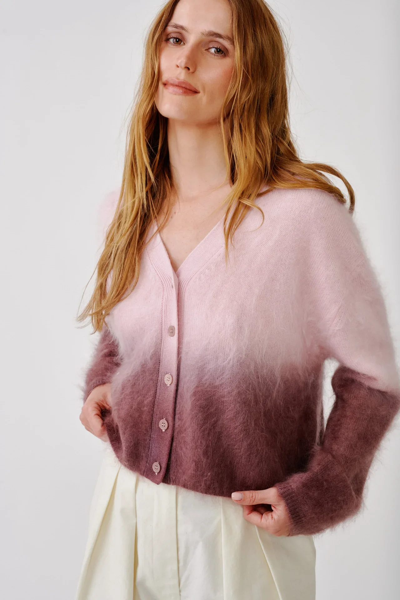 Sablyn, Ombre cardigan.