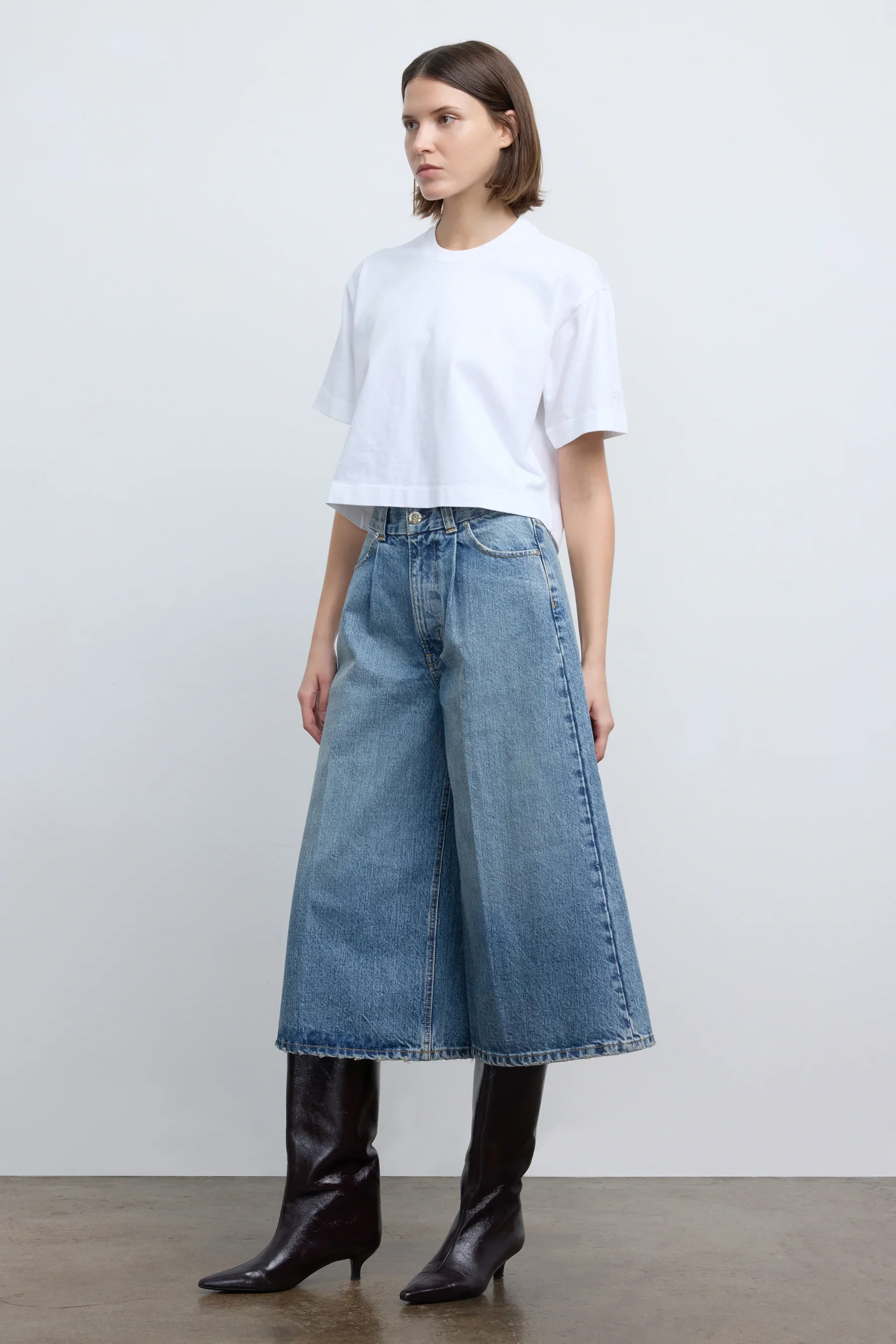 Rùadh, Culotte denim.
