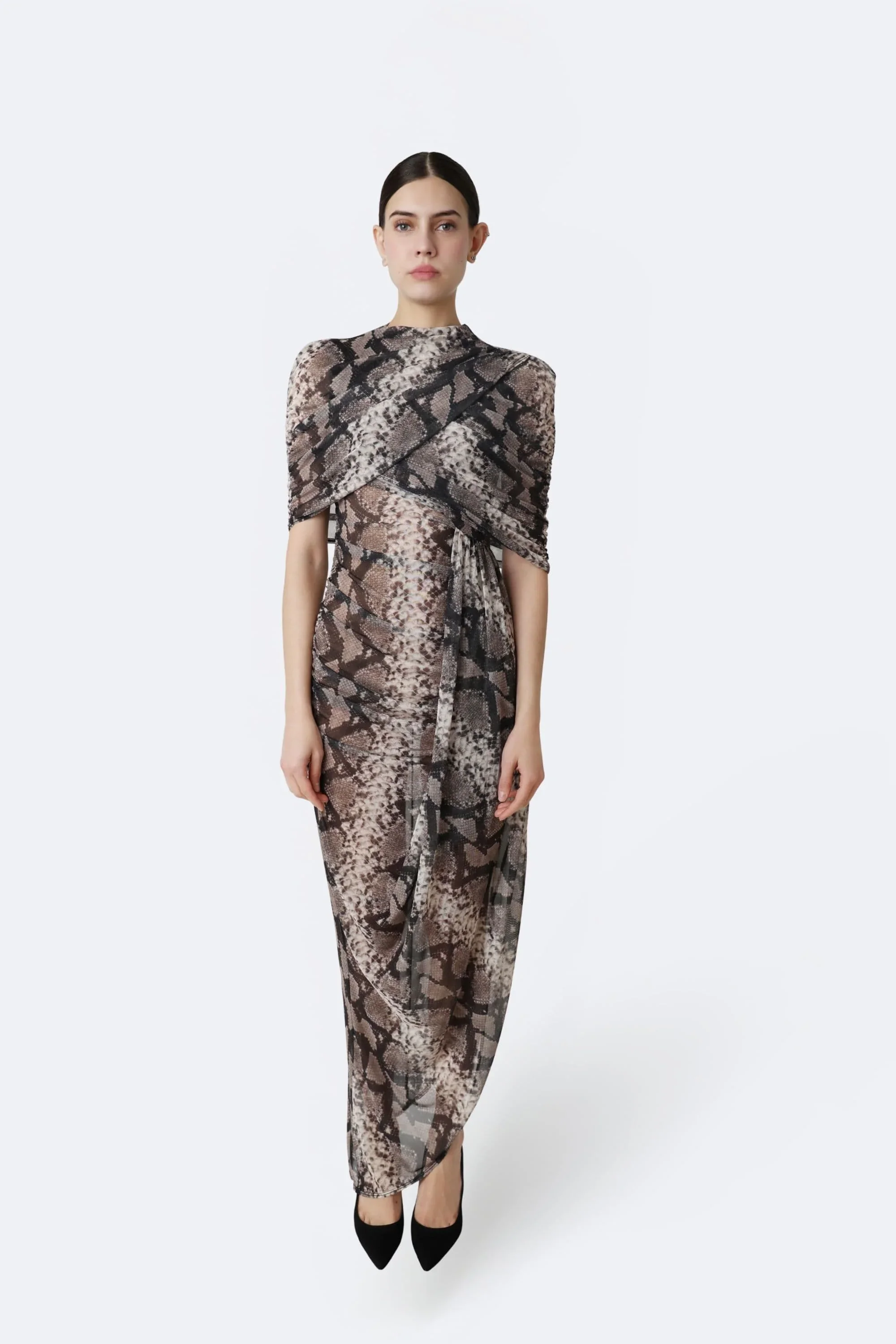 LaPointe, Mesh Dress.