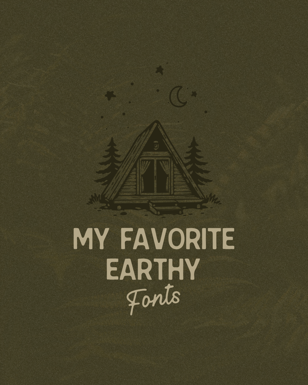 The best earthy fonts for your next graphic design project