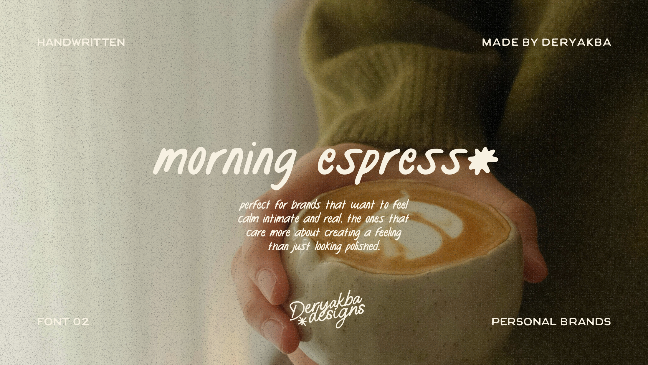 Morning Espresso Font