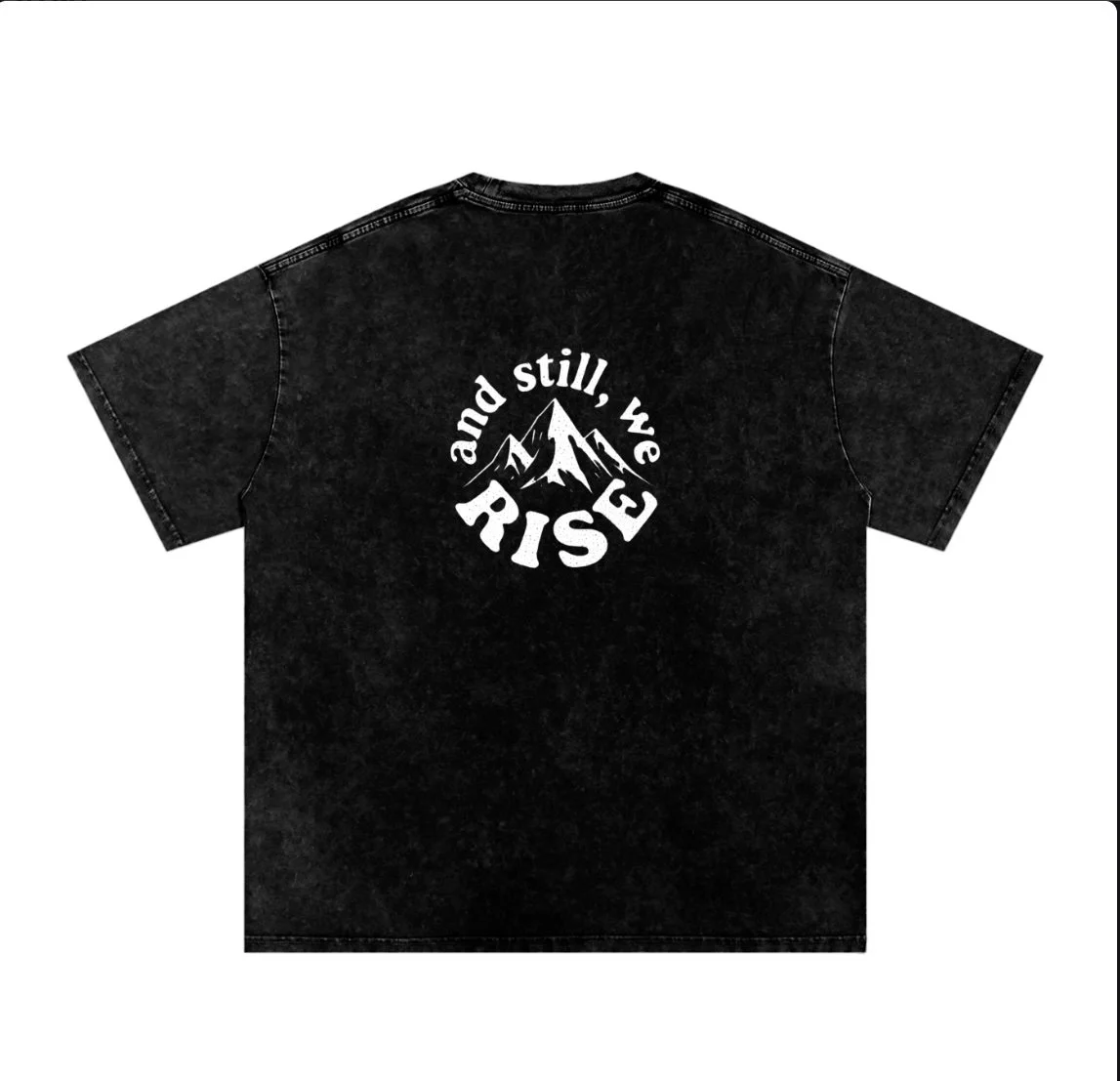 RISE T-Shirt - Faded Black
