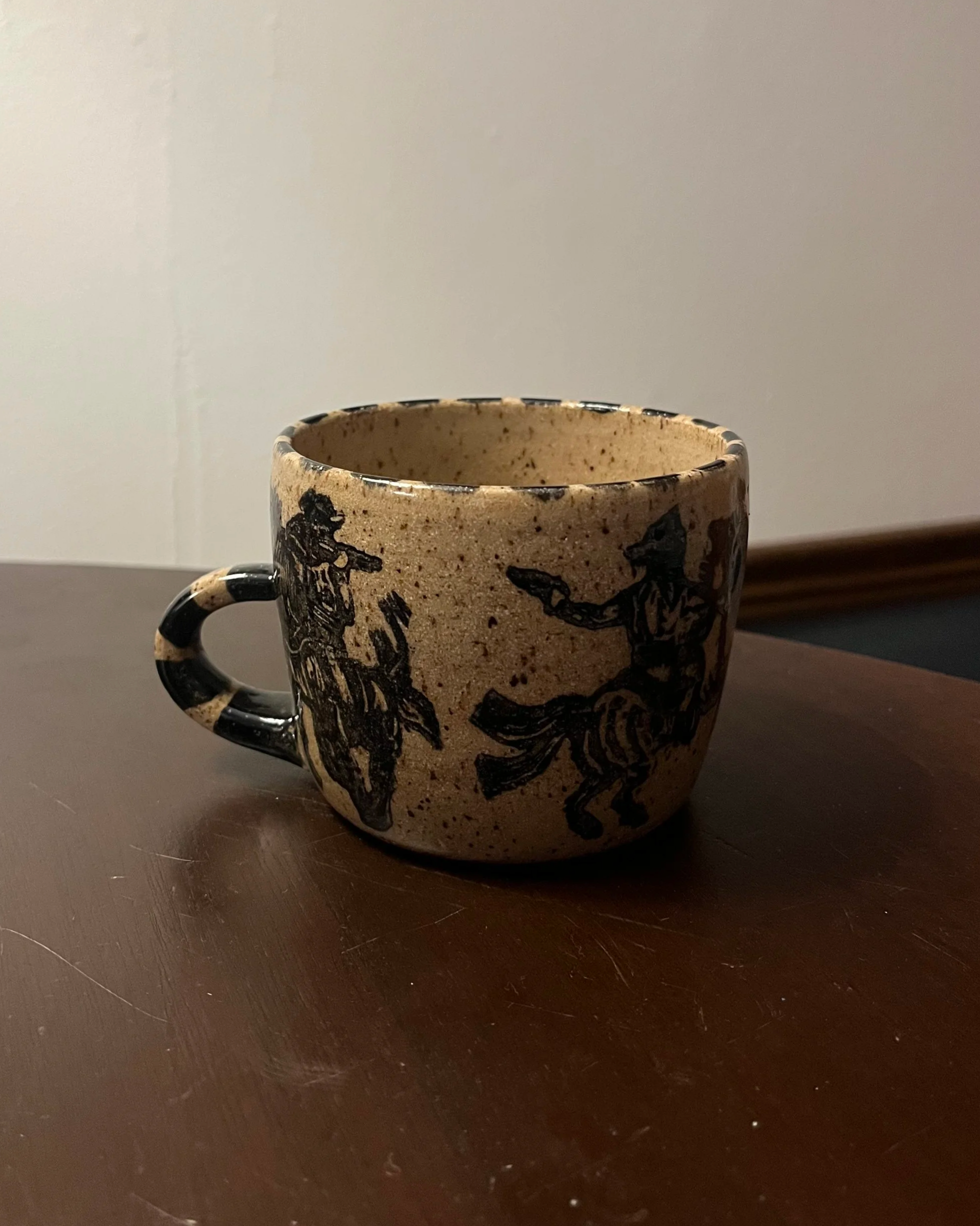 Shoot-out cowboys mug
