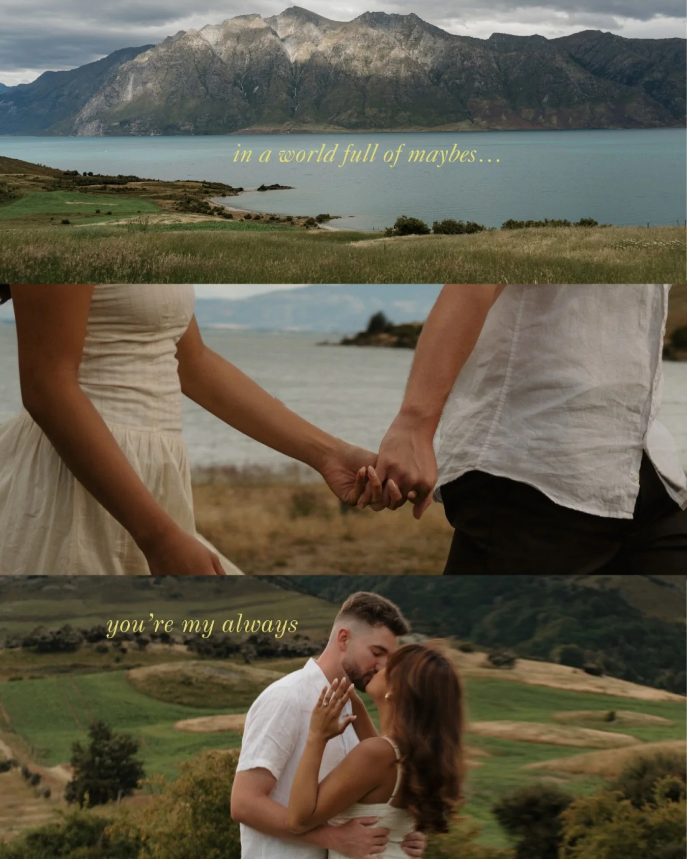 Forever feels like this 🤍

#QueenstownPhotographer #GoldenHourLove #DreamyCouples #WarmTonesPhotography #LoveInNature
