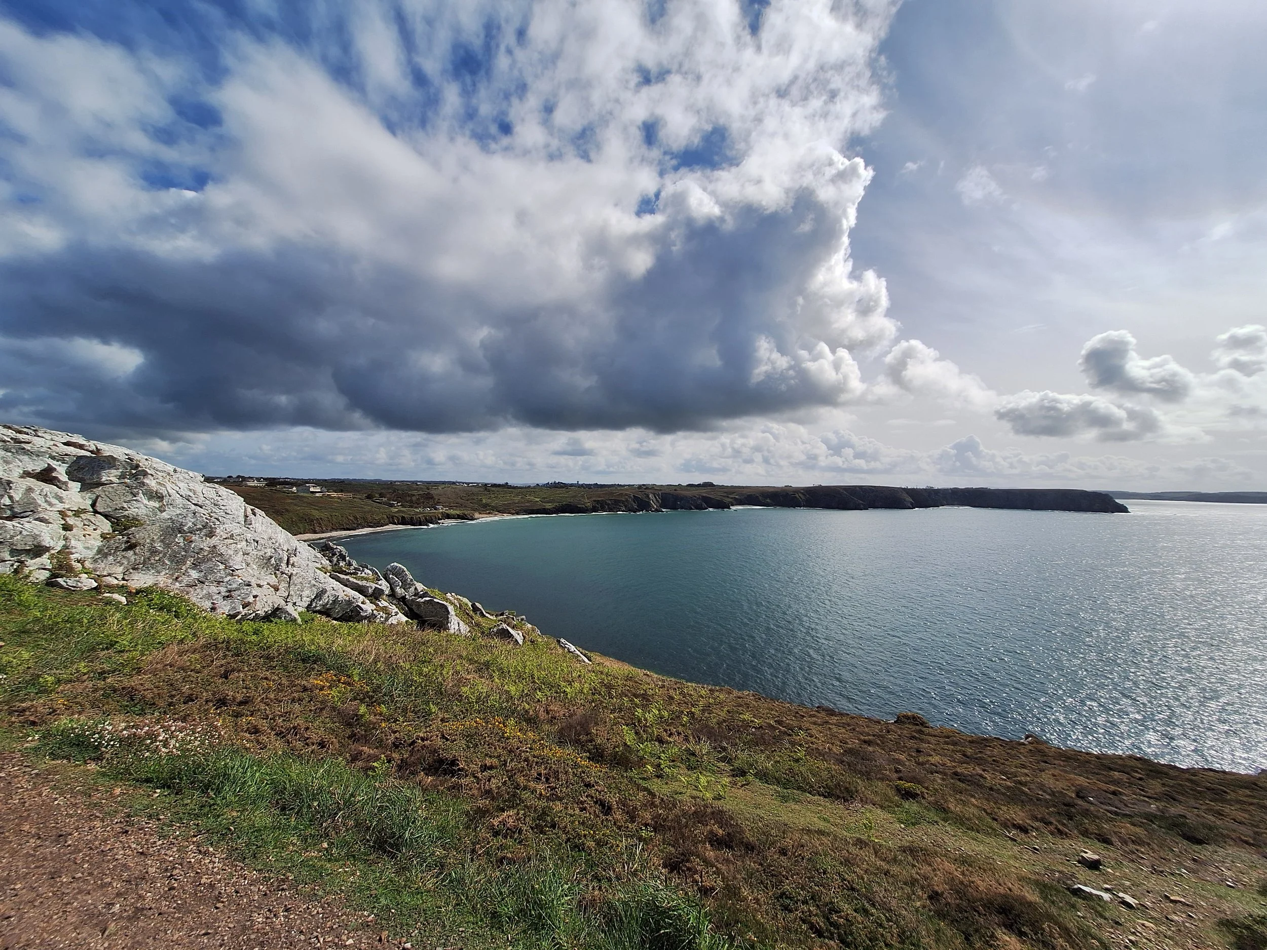 Rivage breton sur les côtes atlantiques
