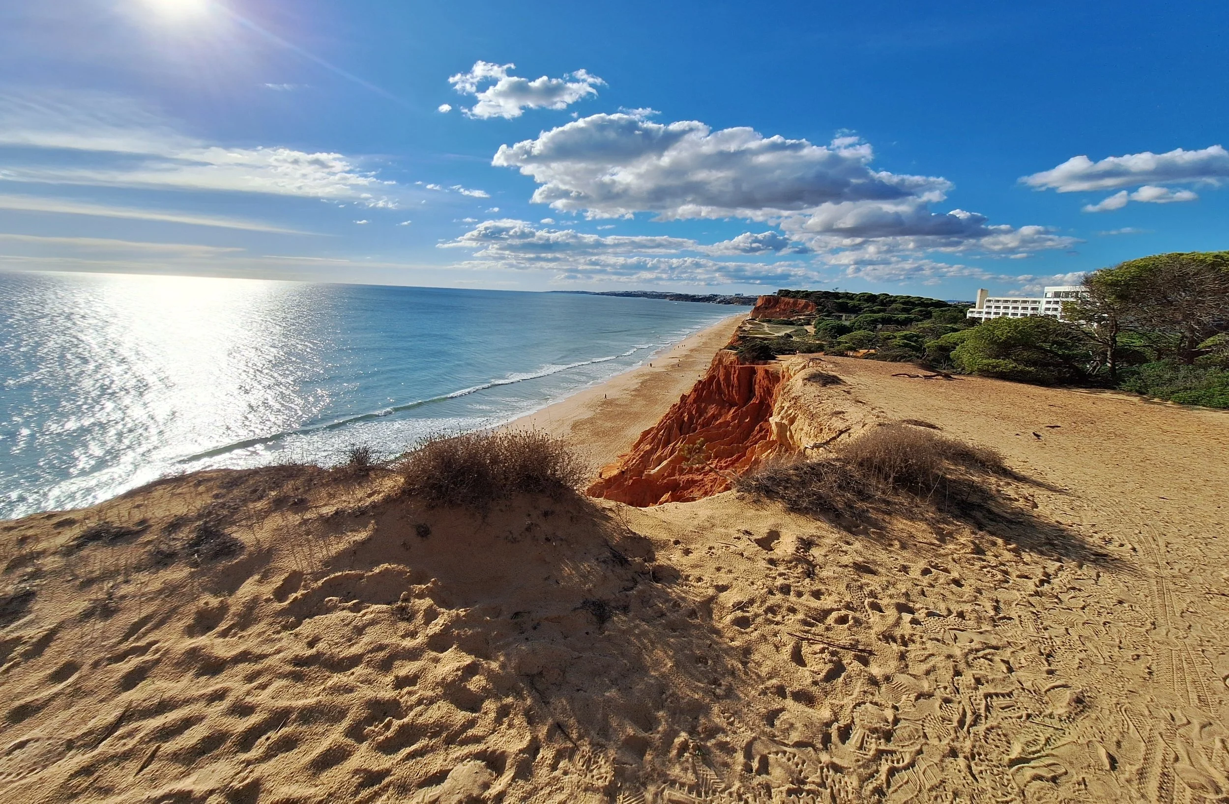 Les plages ocres du Portugal