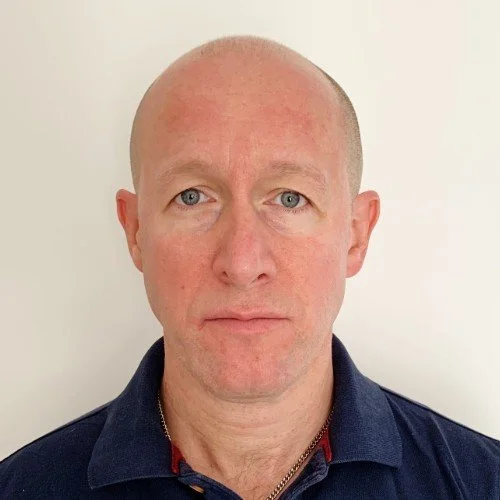 A man looking at the camera