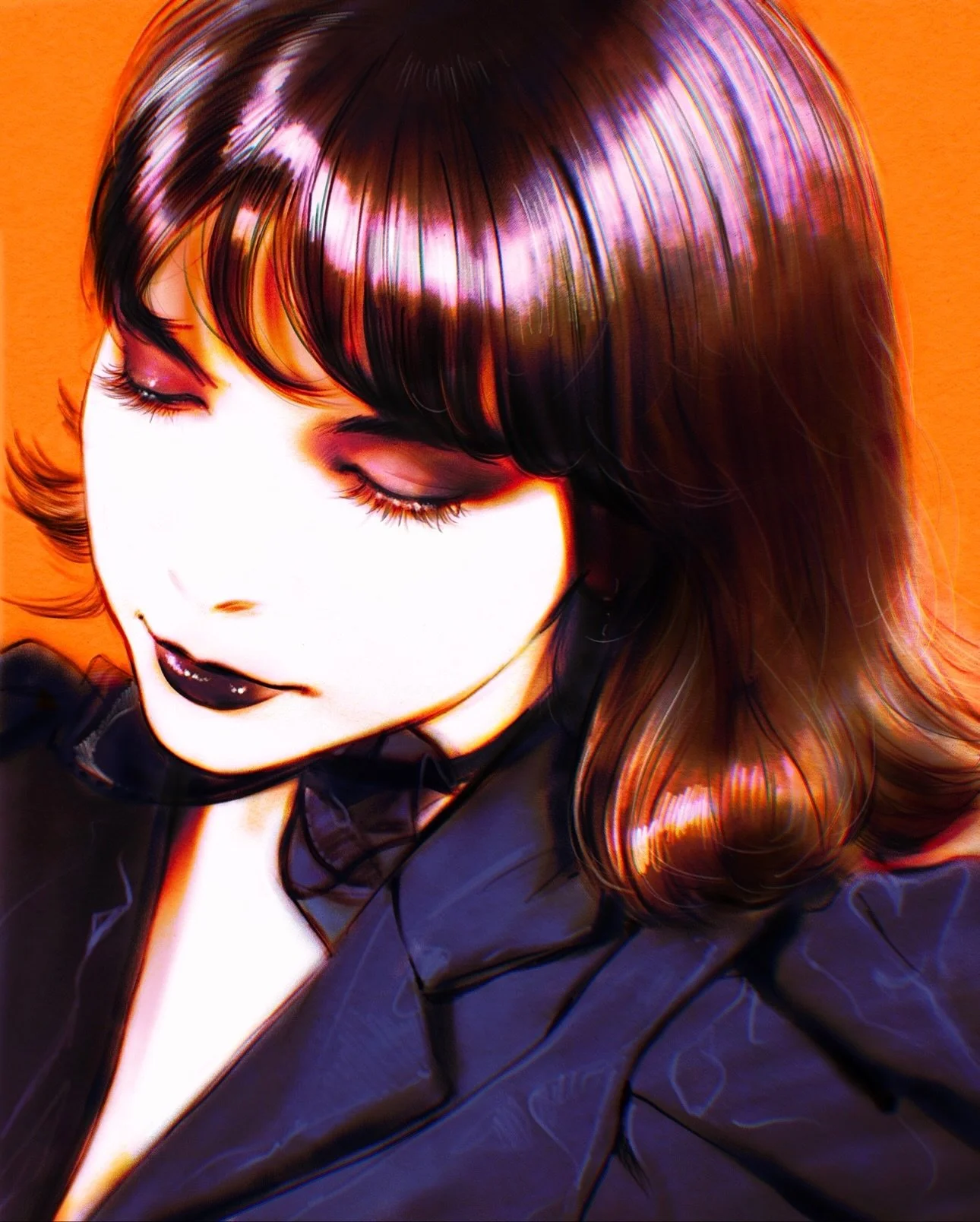 Collaboration Illustration n3!🔥
Model and photo by @_eatslugs, painting by @kuvshinov_ilya