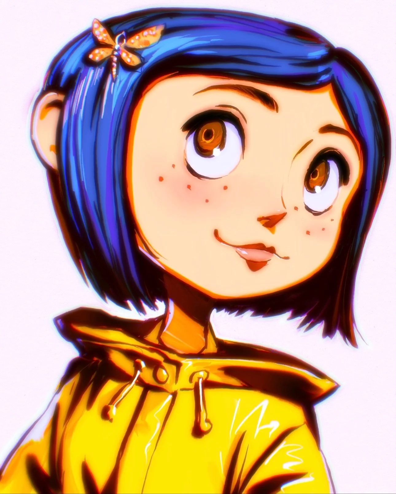 Coraline fan art!!🐈&zwj;⬛
