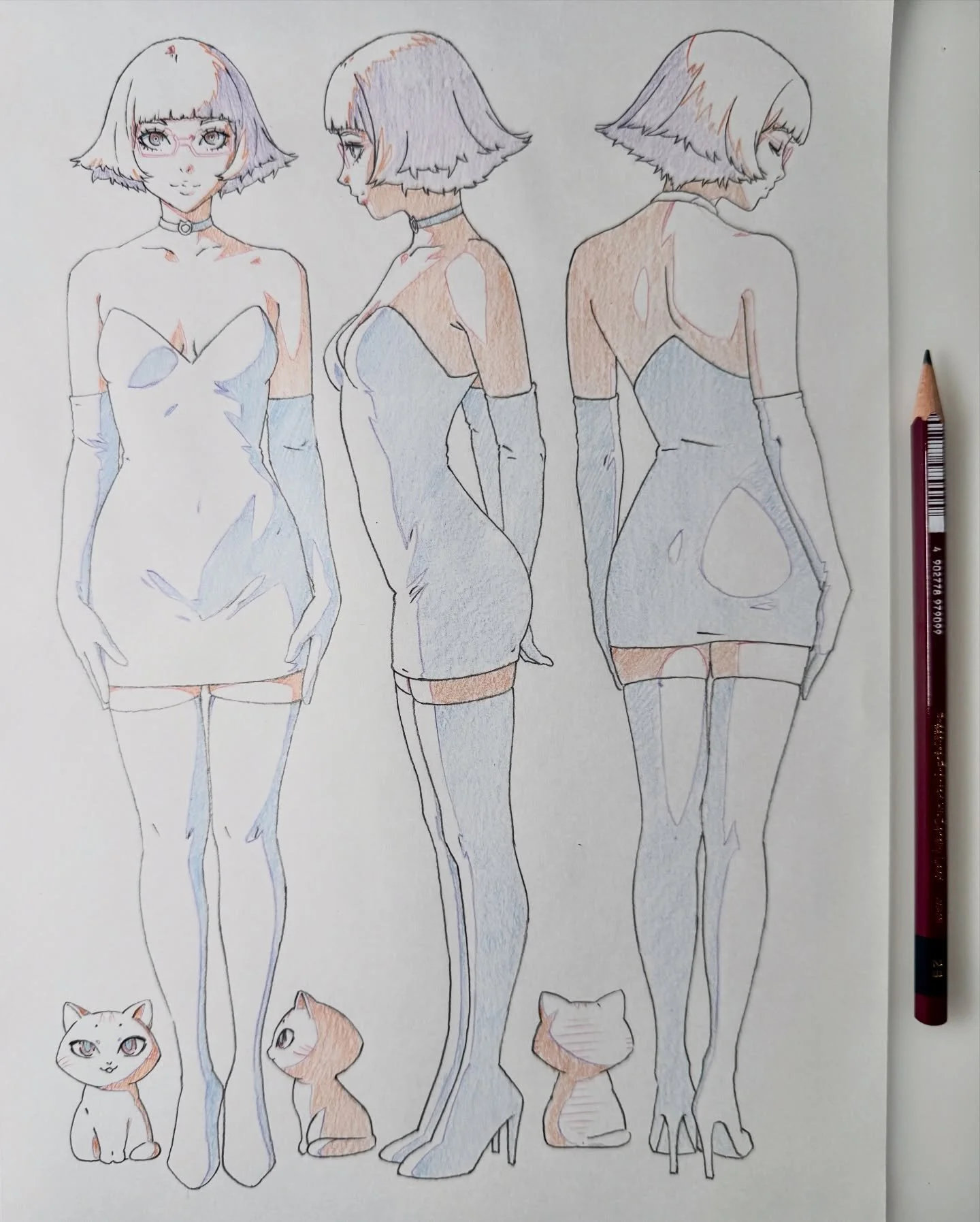 Lisa &amp; Potato Character Design Sheet!✨