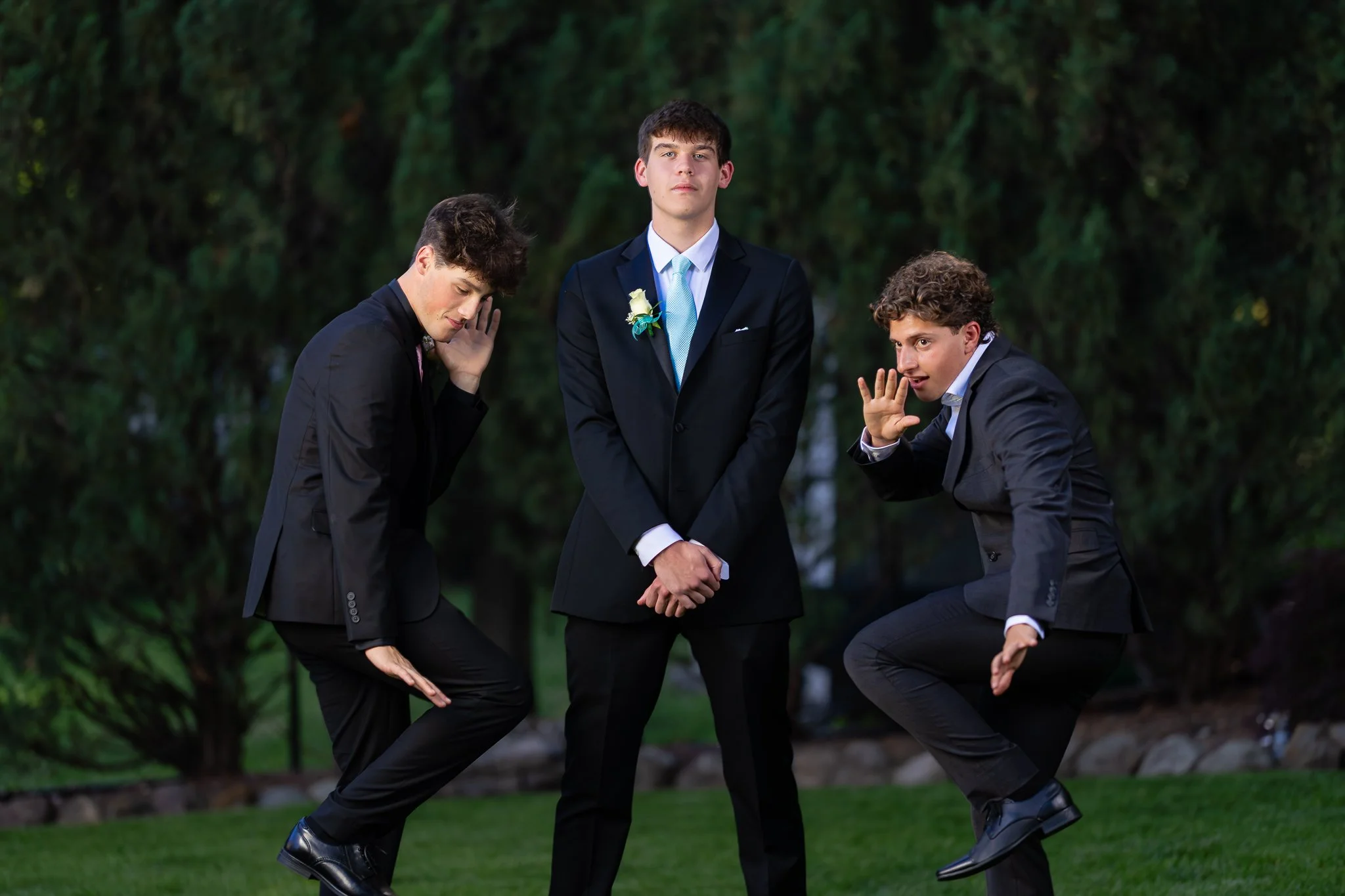 Verona NJ Prom Portraits | Group of Friends