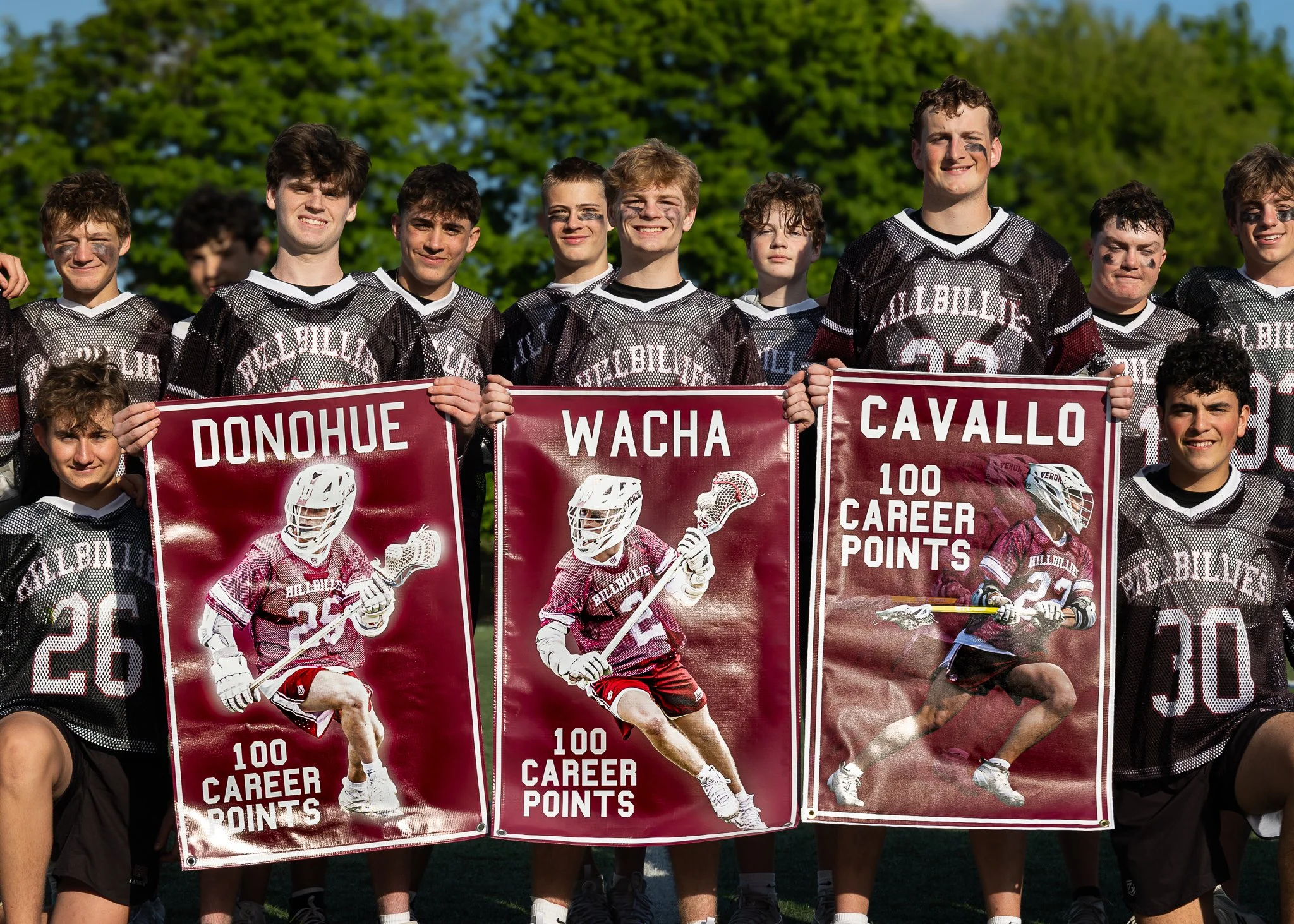 Verona High School Boys Lacrosse Senior Recognition